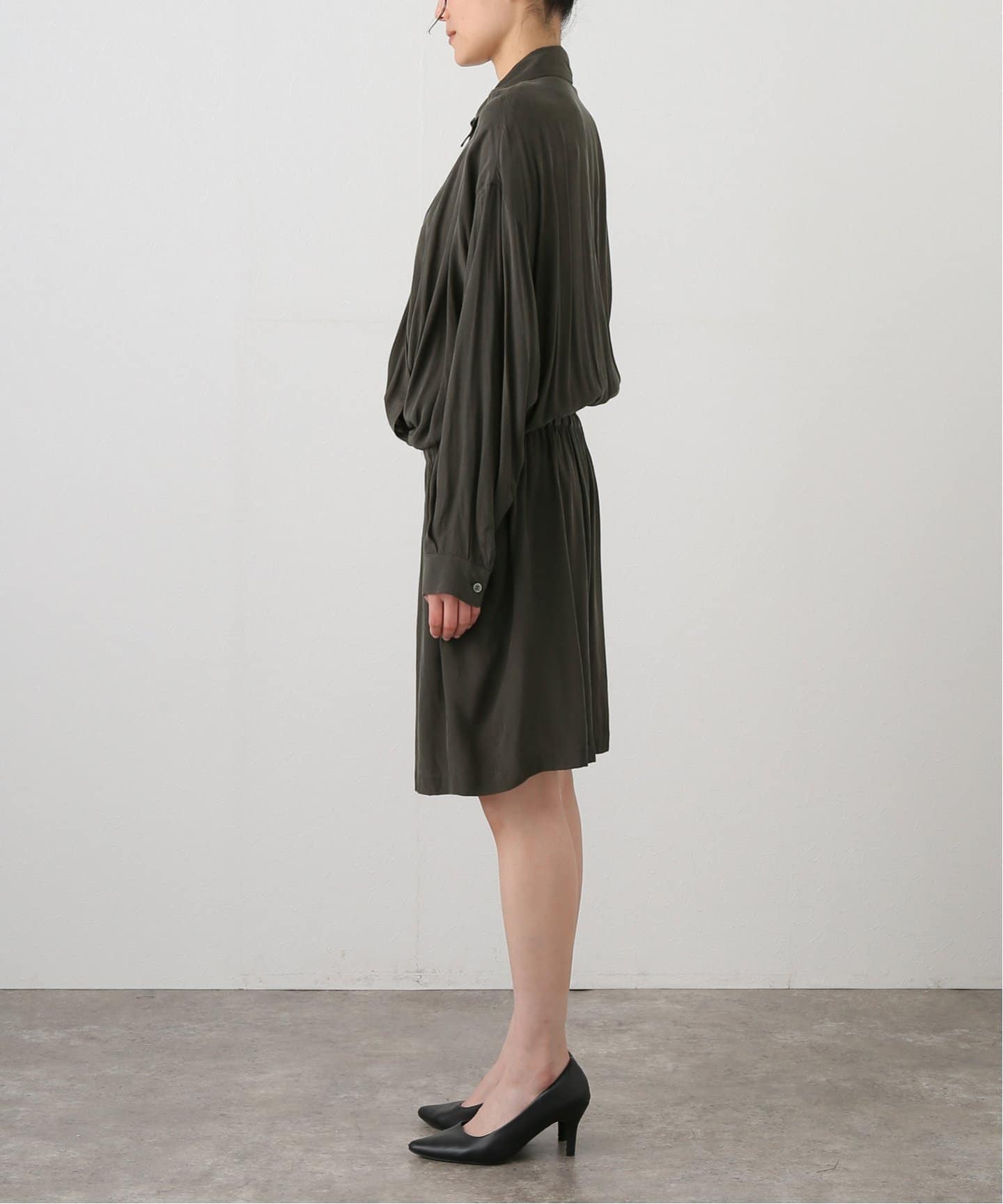 Col Pierrot ベアトップリネンドレス カーキ コルピエロ m95905311003_1.jpg?1749347369