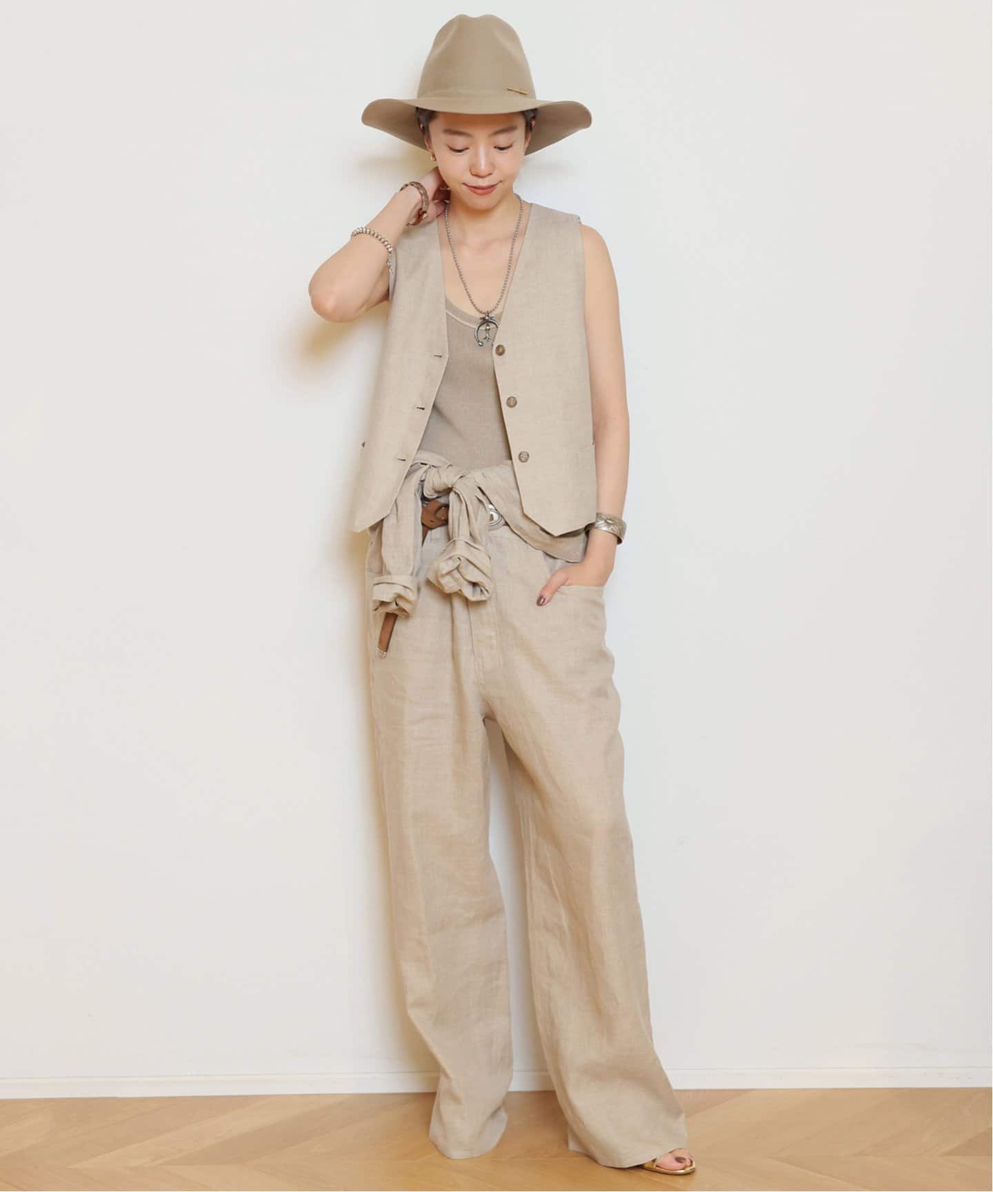 2023 Deuxieme Classe Col Pierrot オールインワン 2023 Deuxieme Classe Col Pierrot オールインワン