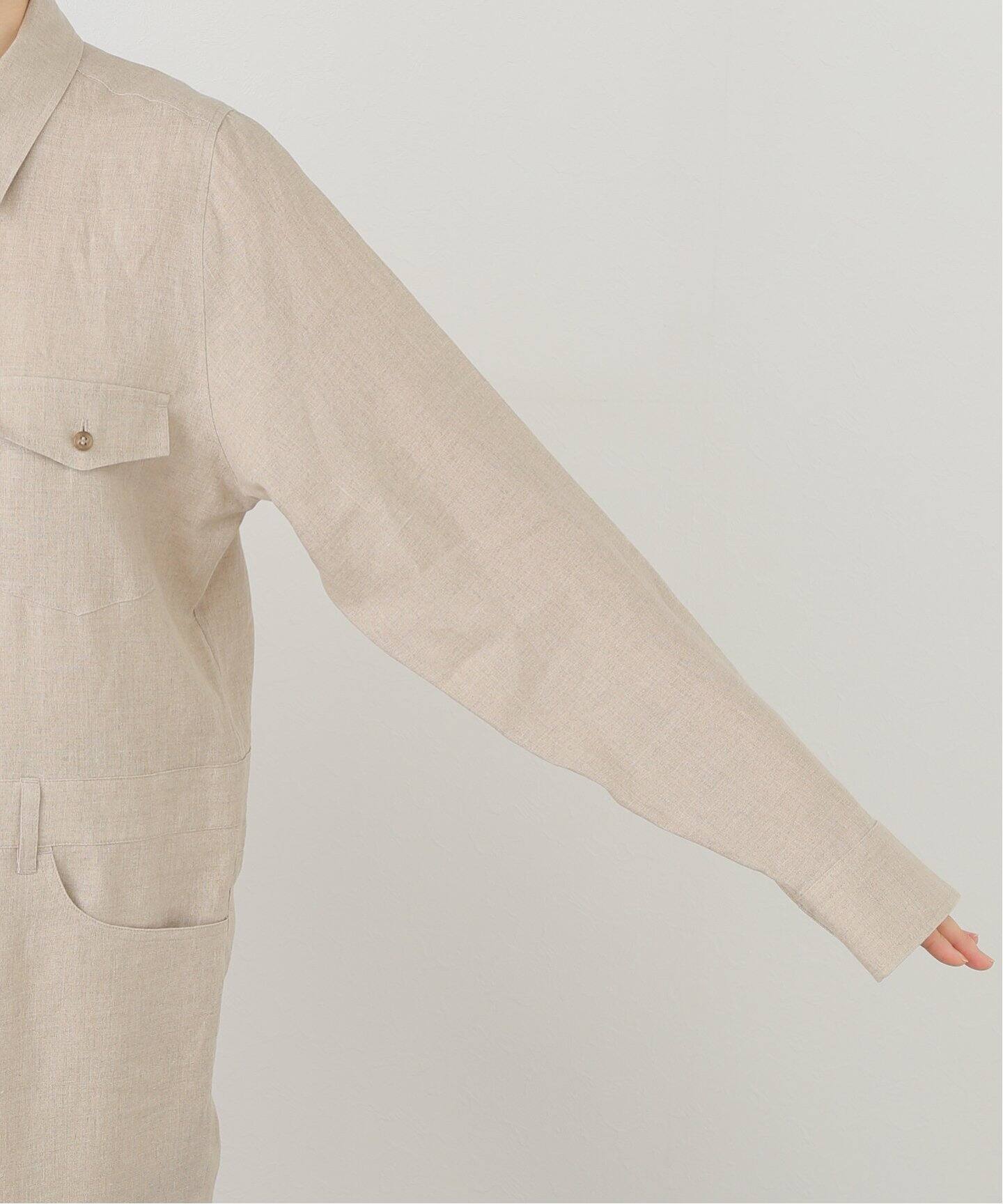 Col Pierrot/コルピエロ】ALBINI LINEN オールインワン（つなぎ