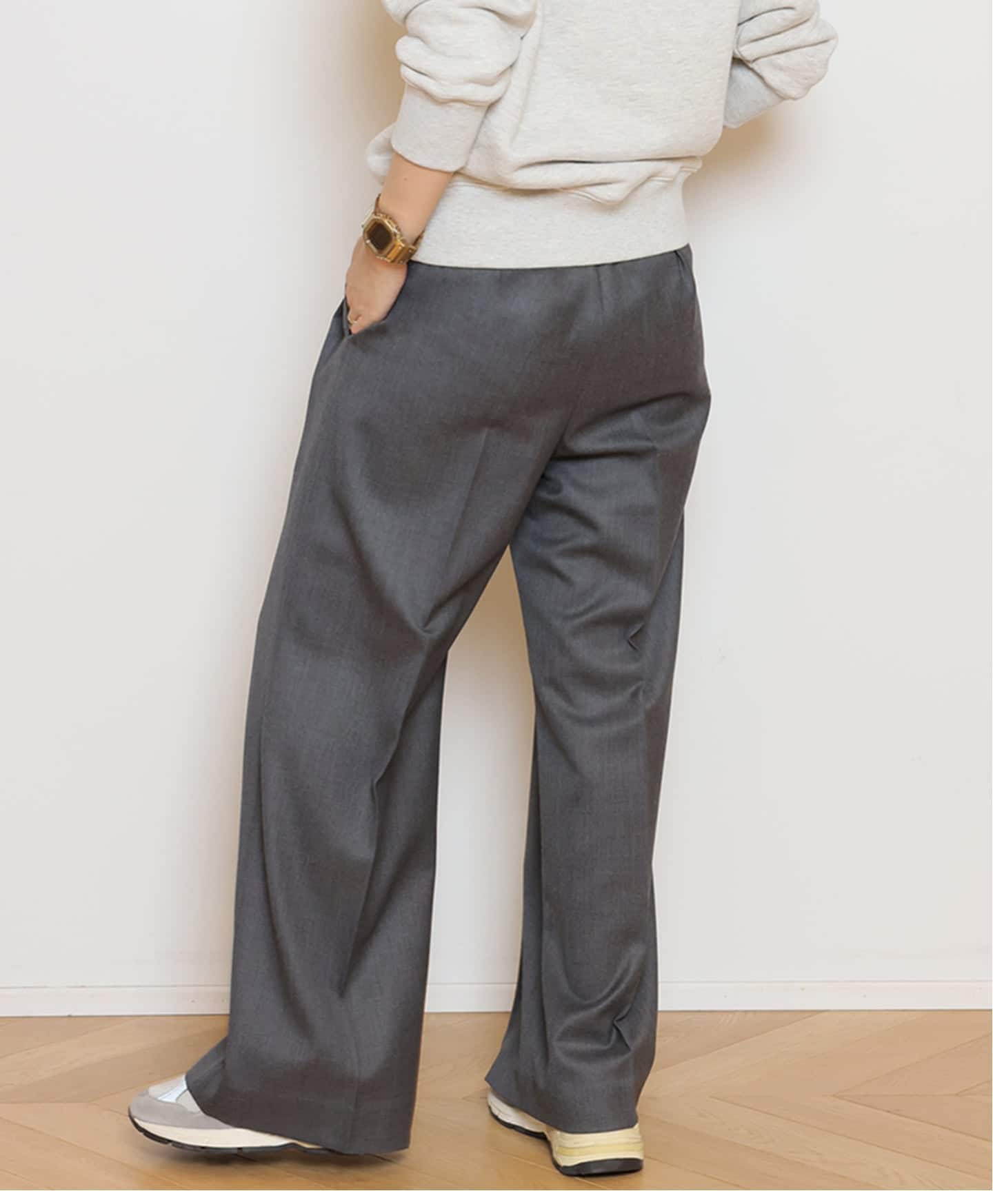 WOOL TUCK パンツ（スラックス）｜MUSE de Deuxieme Classe（ミューズ