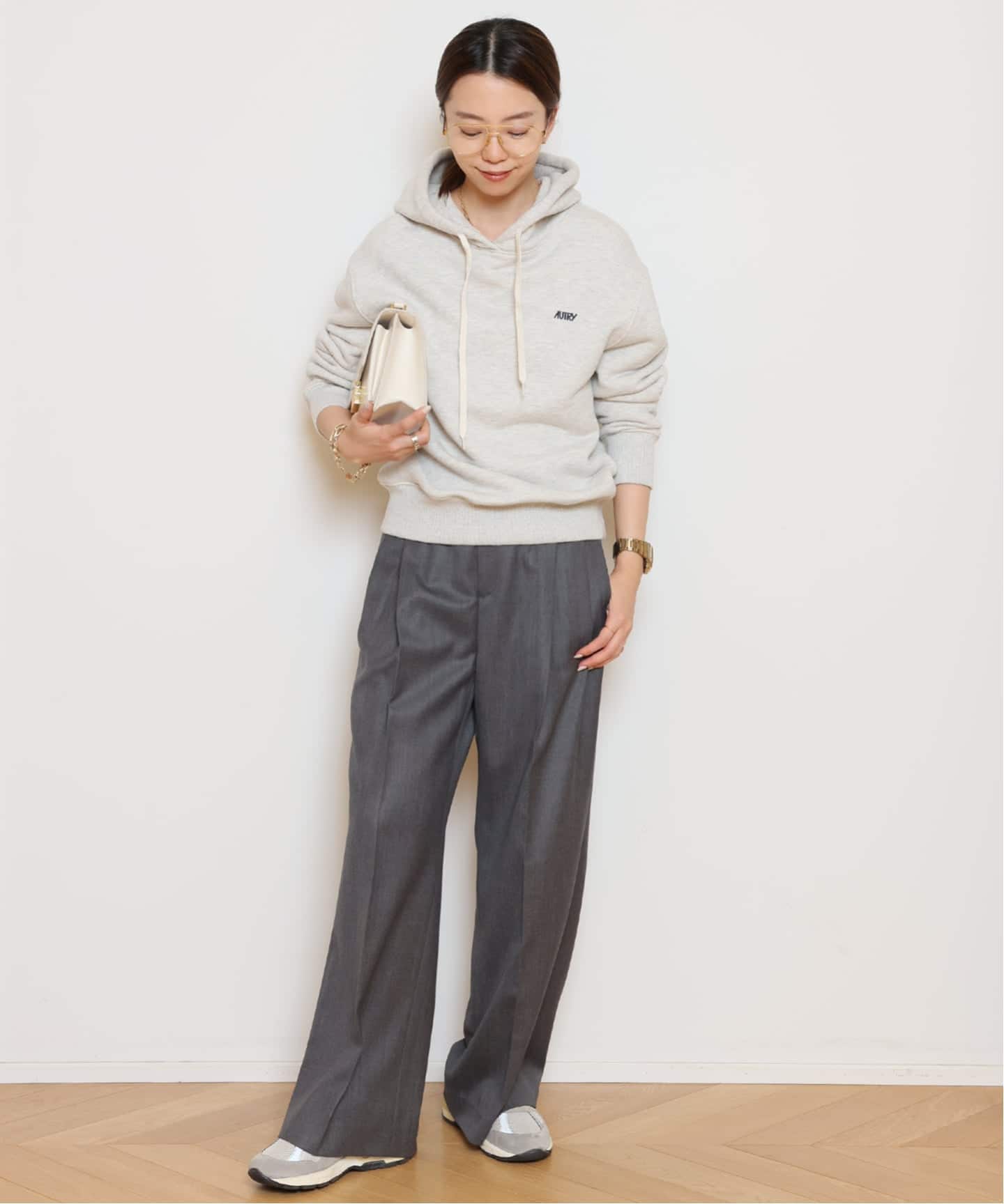 WOOL TUCK パンツ（スラックス）｜MUSE de Deuxieme Classe（ミューズ