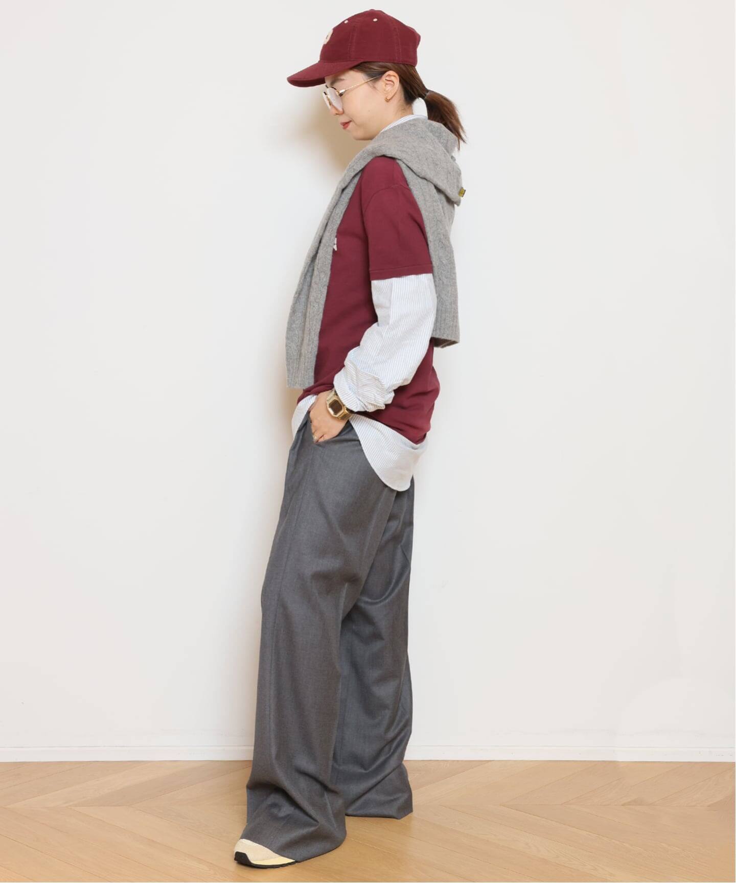 WOOL TUCK パンツ（スラックス）｜MUSE de Deuxieme Classe（ミューズ