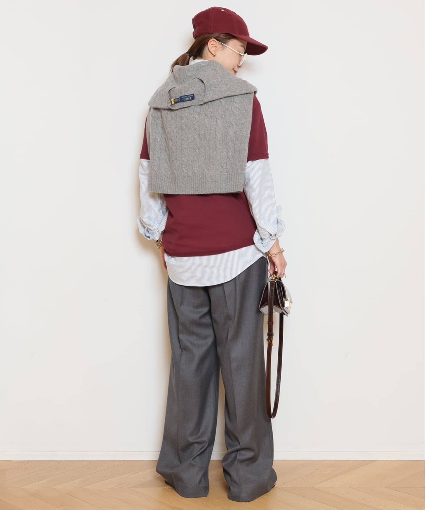 WOOL TUCK パンツ（スラックス）｜MUSE de Deuxieme Classe（ミューズ