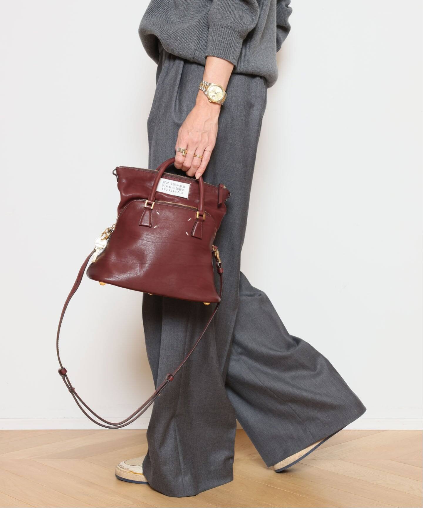 WOOL TUCK パンツ（スラックス）｜MUSE de Deuxieme Classe（ミューズ