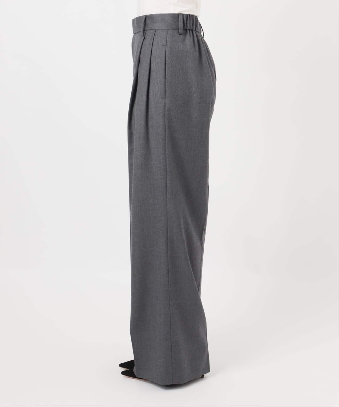 WOOL TUCK パンツ（スラックス）｜MUSE de Deuxieme Classe（ミューズ
