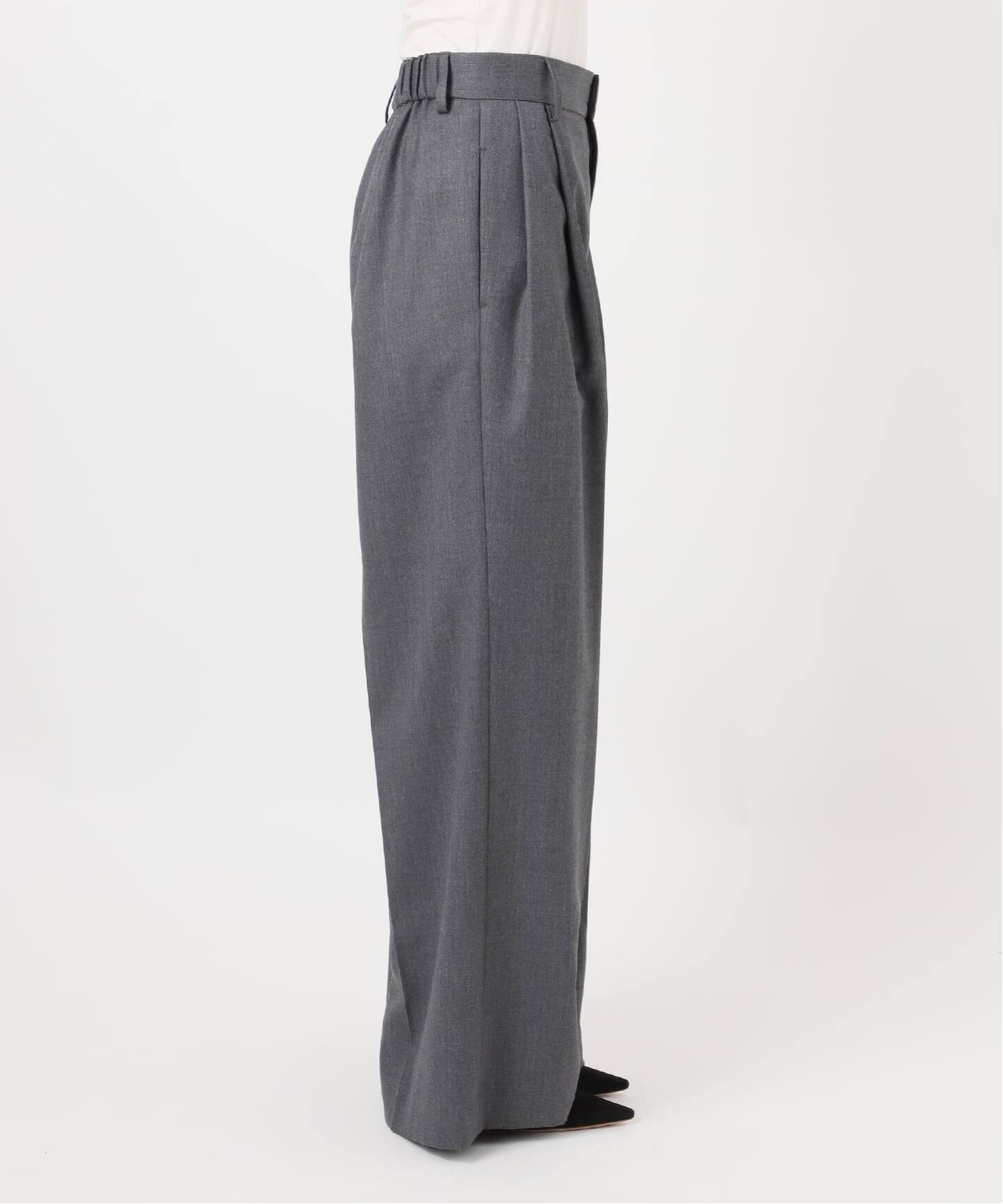 WOOL TUCK パンツ（スラックス）｜MUSE de Deuxieme Classe（ミューズ