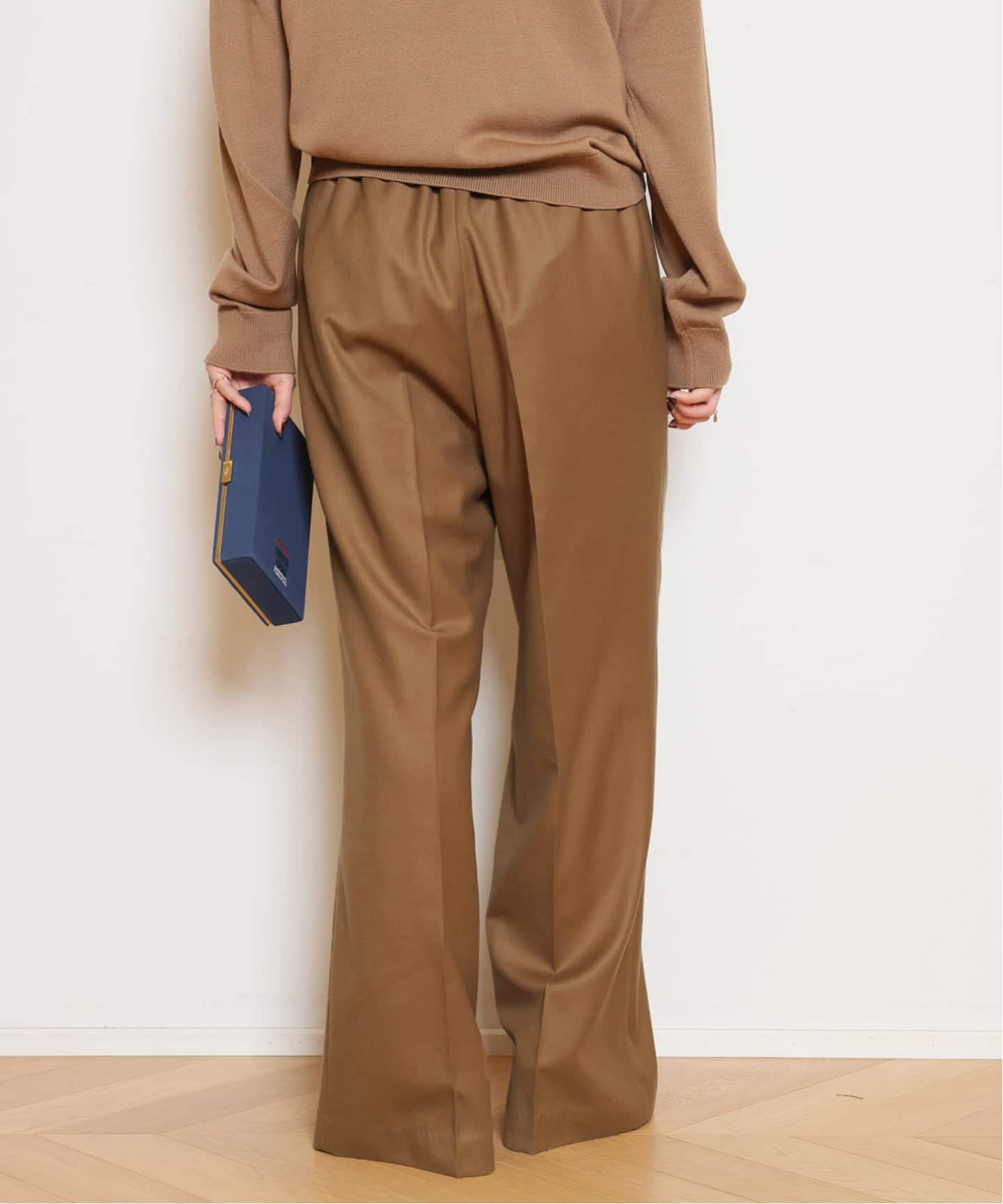 VICTORIANフラノ EASY パンツ（スラックス）｜MUSE de Deuxieme Classe