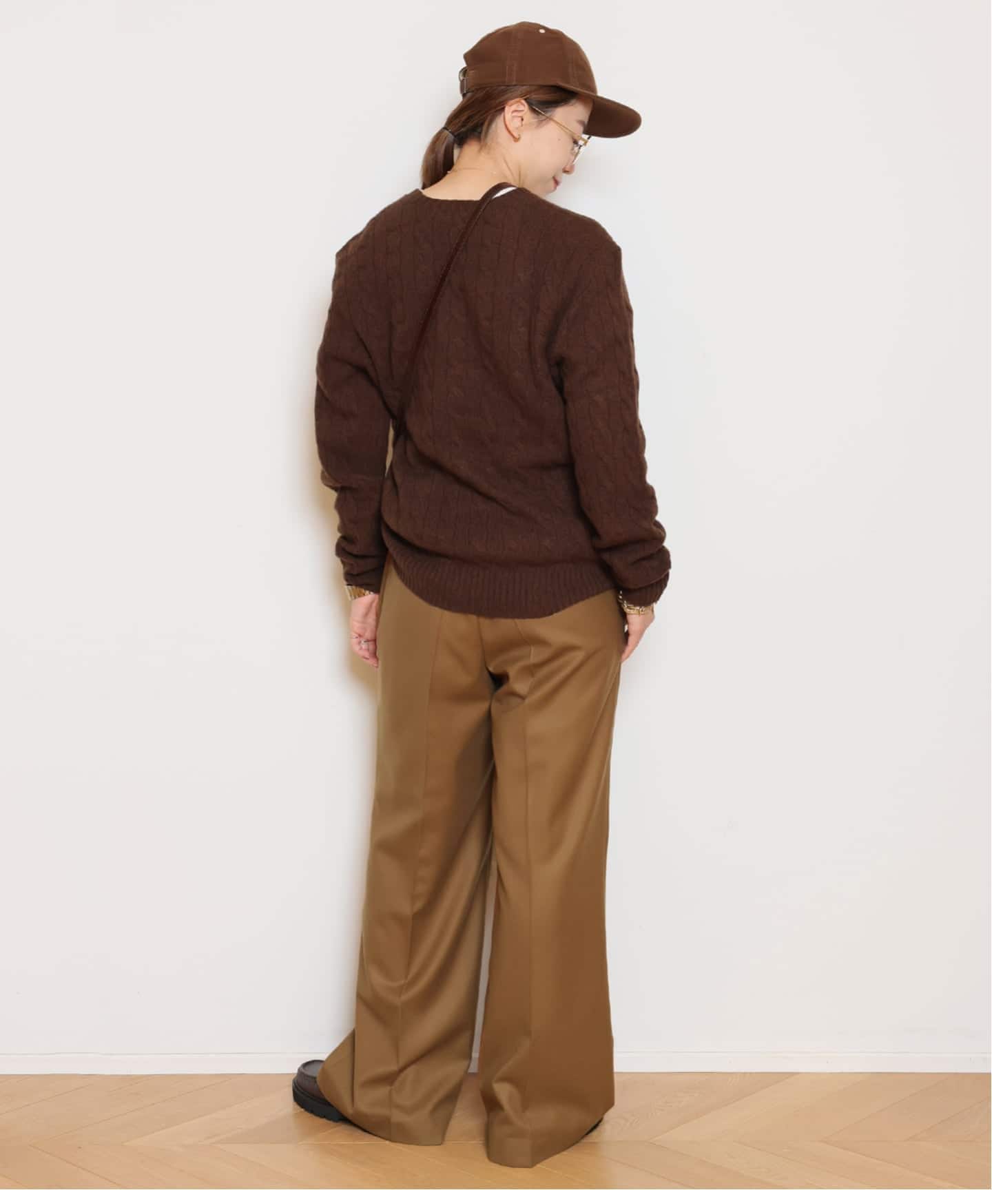 Deuxieme Classe ROMANCE KNIT◆ブラウン STYLING IDEAS | RETRO MODERN｜Deuxieme Classe｜ブログ｜BAYCREW'S STORE
