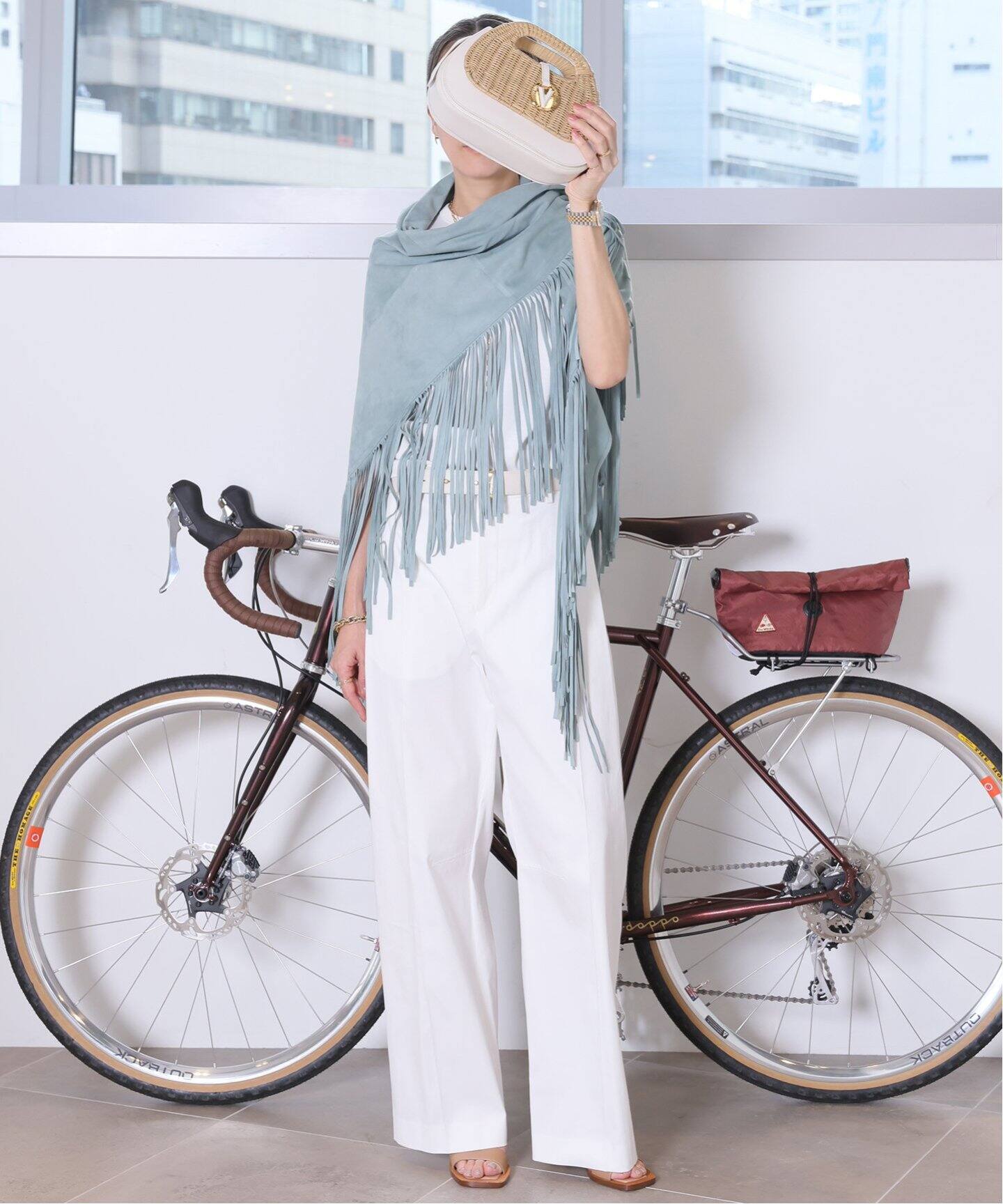 TUCK CHINO WIDE パンツ（チノパンツ）｜MUSE de Deuxieme Classe 