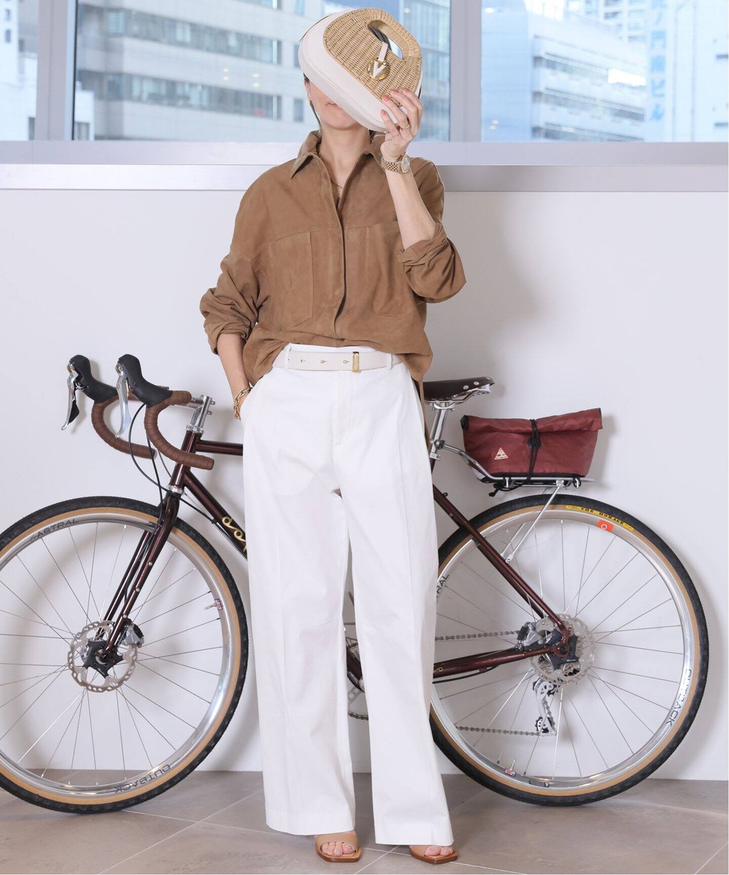 TUCK CHINO WIDE パンツ（チノパンツ）｜MUSE de Deuxieme Classe  
