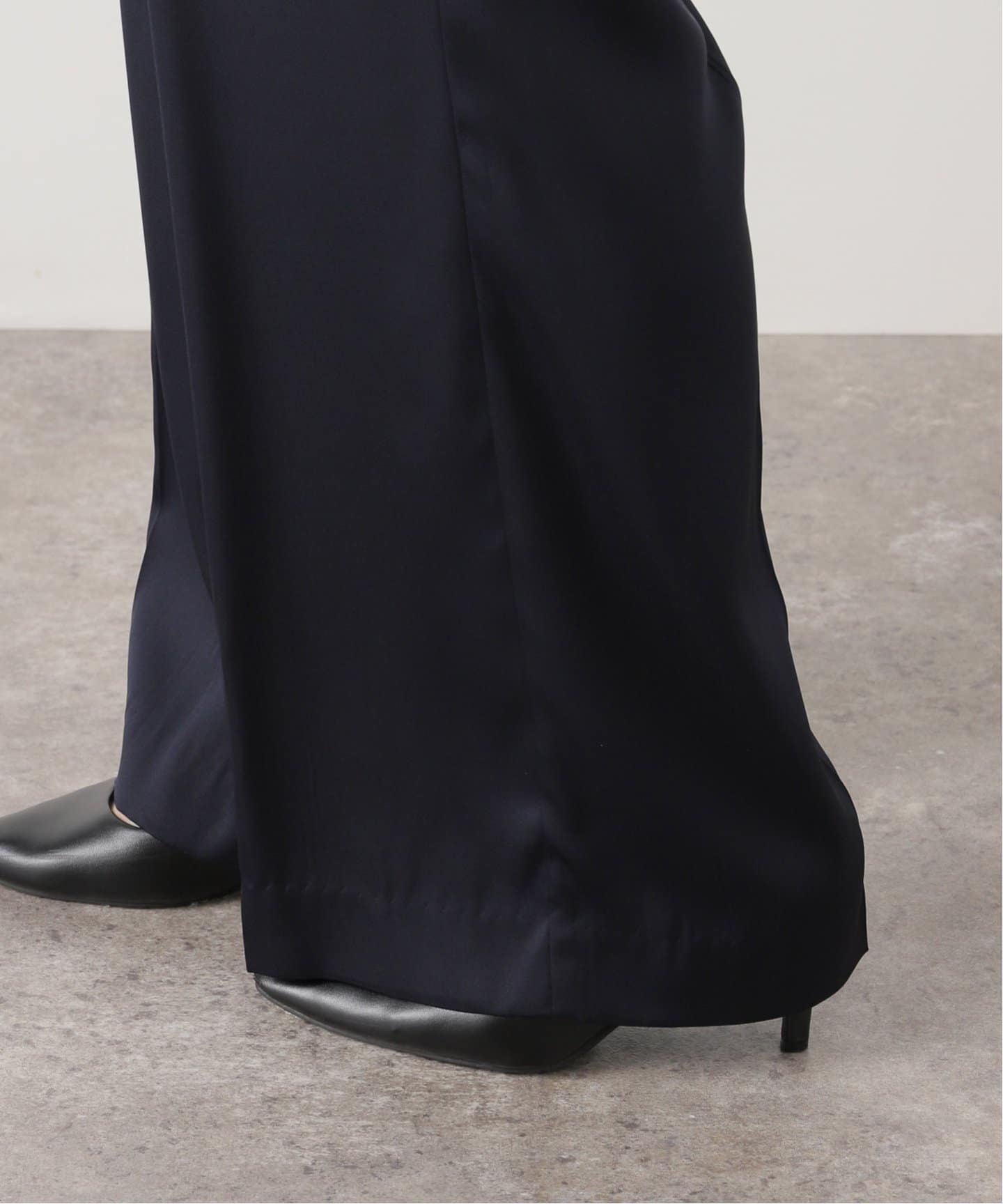 SILK SATIN EASY パンツ（スラックス）｜MUSE de Deuxieme Classe