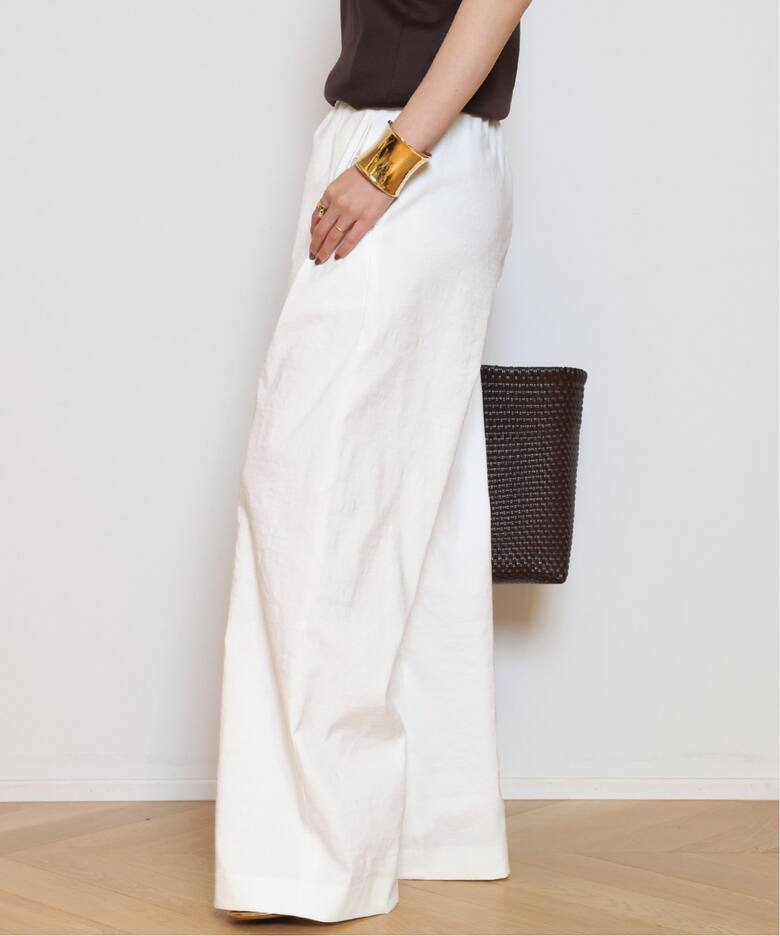 STRETCH TWILL タックパンツ（その他パンツ）｜MUSE de Deuxieme  