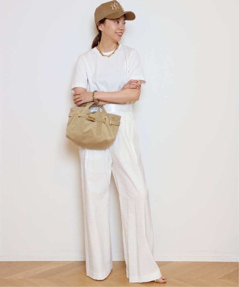 STRETCH TWILL タックパンツ（その他パンツ）｜MUSE de Deuxieme  