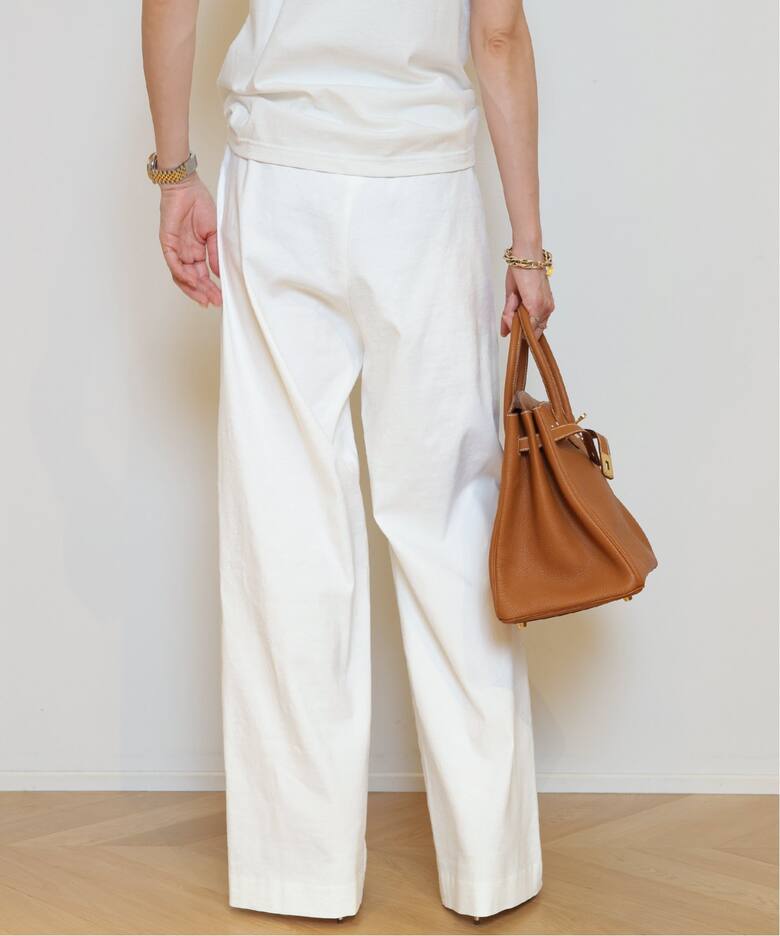 STRETCH TWILL タックパンツ（その他パンツ）｜MUSE de Deuxieme  