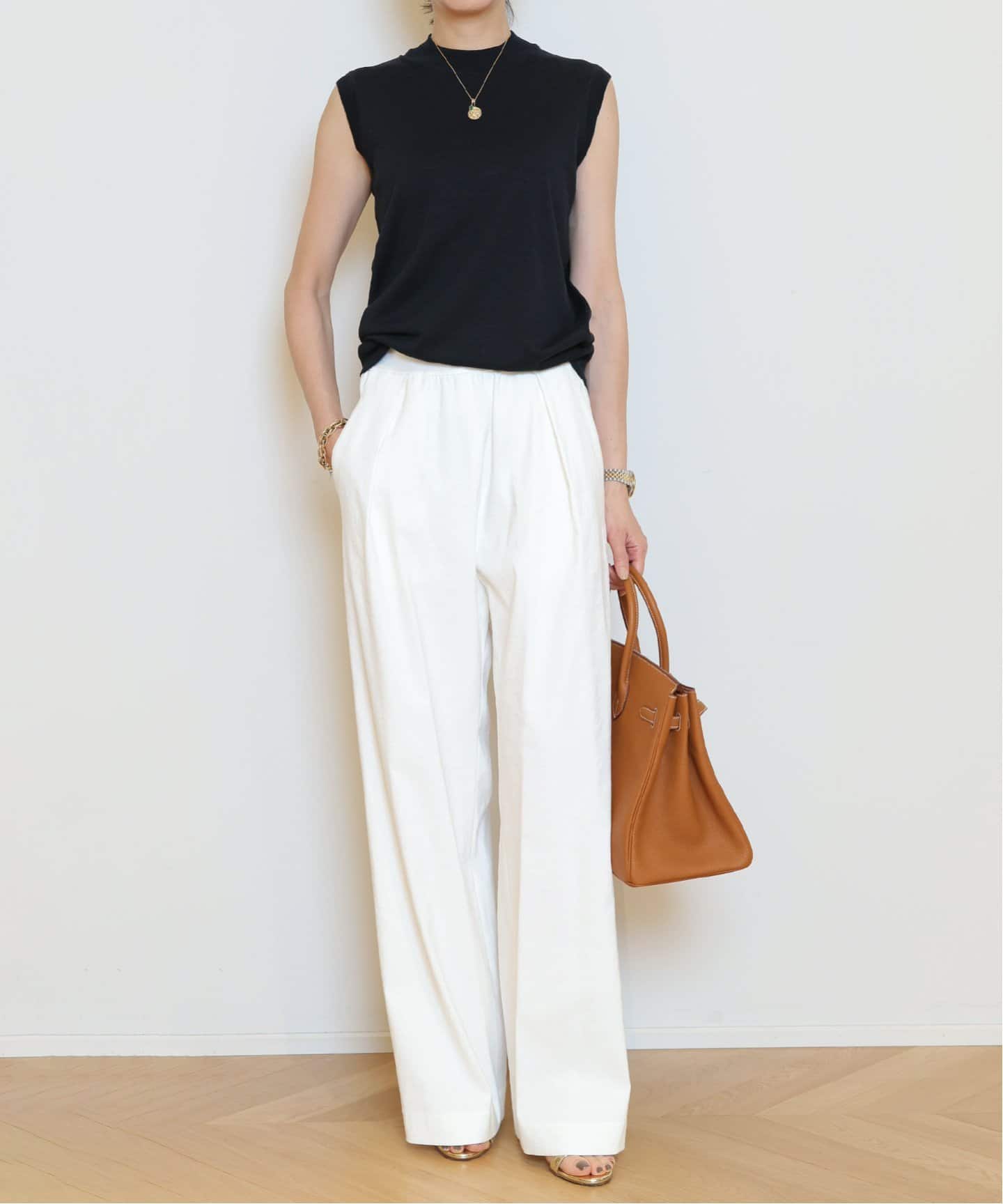 ドゥーズィーエムクラス✳︎Stretch twill タックパンツ 36 STRETCH TWILL タックパンツ（その他パンツ）｜MUSE de Deuxieme