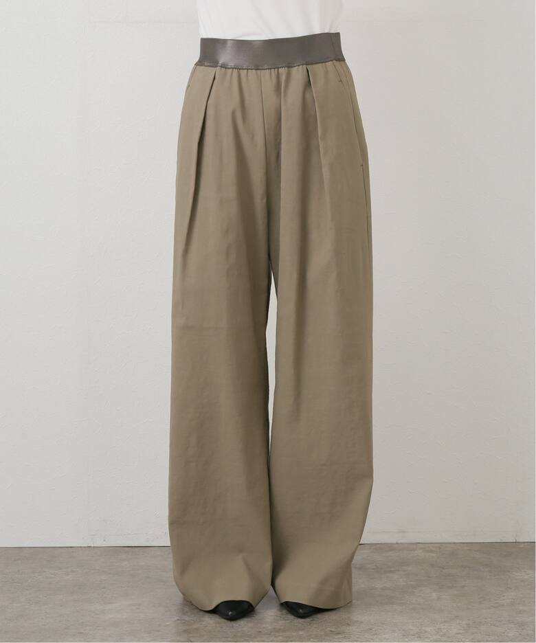 STRETCH TWILL タックパンツ（その他パンツ）｜MUSE de Deuxieme  