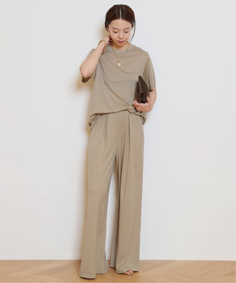 Prime wool jersey パンツ（その他パンツ）｜MUSE de Deuxieme Classe  