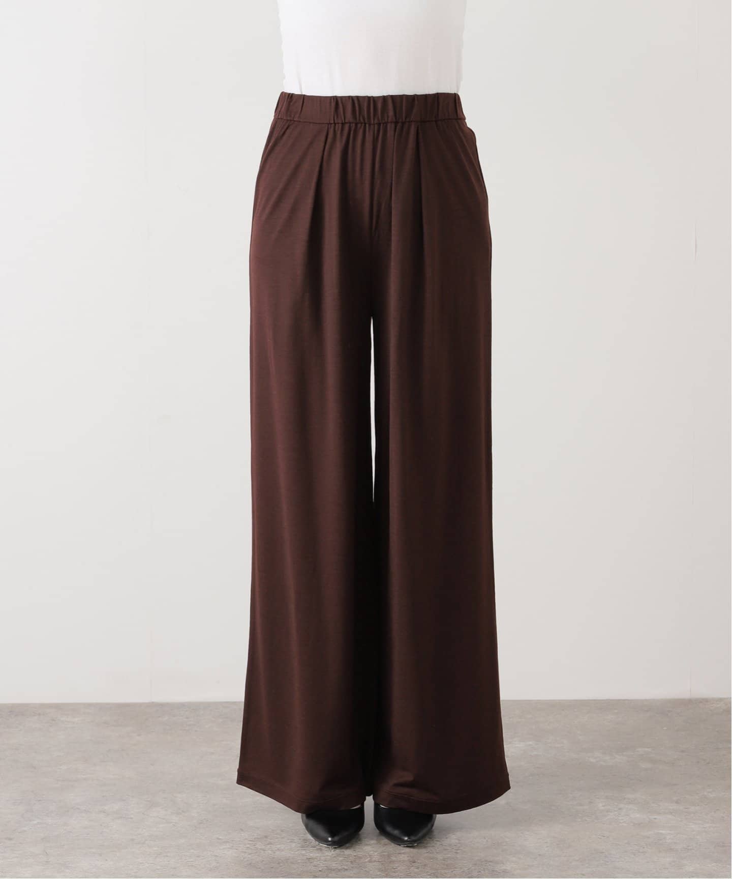 Prime wool jersey パンツ（その他パンツ）｜MUSE de Deuxieme