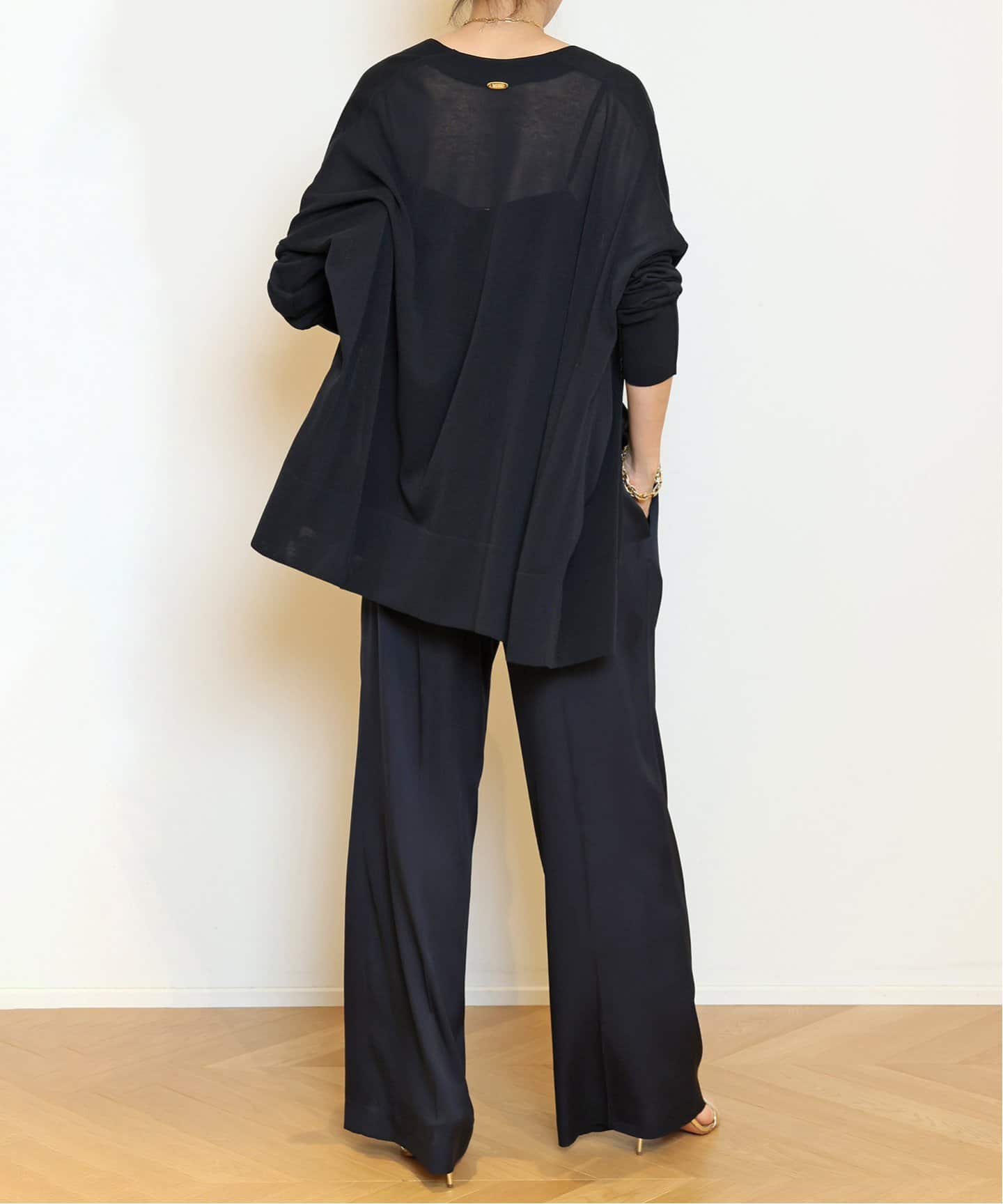 SILK SATIN EASY パンツ（スラックス）｜MUSE de Deuxieme Classe