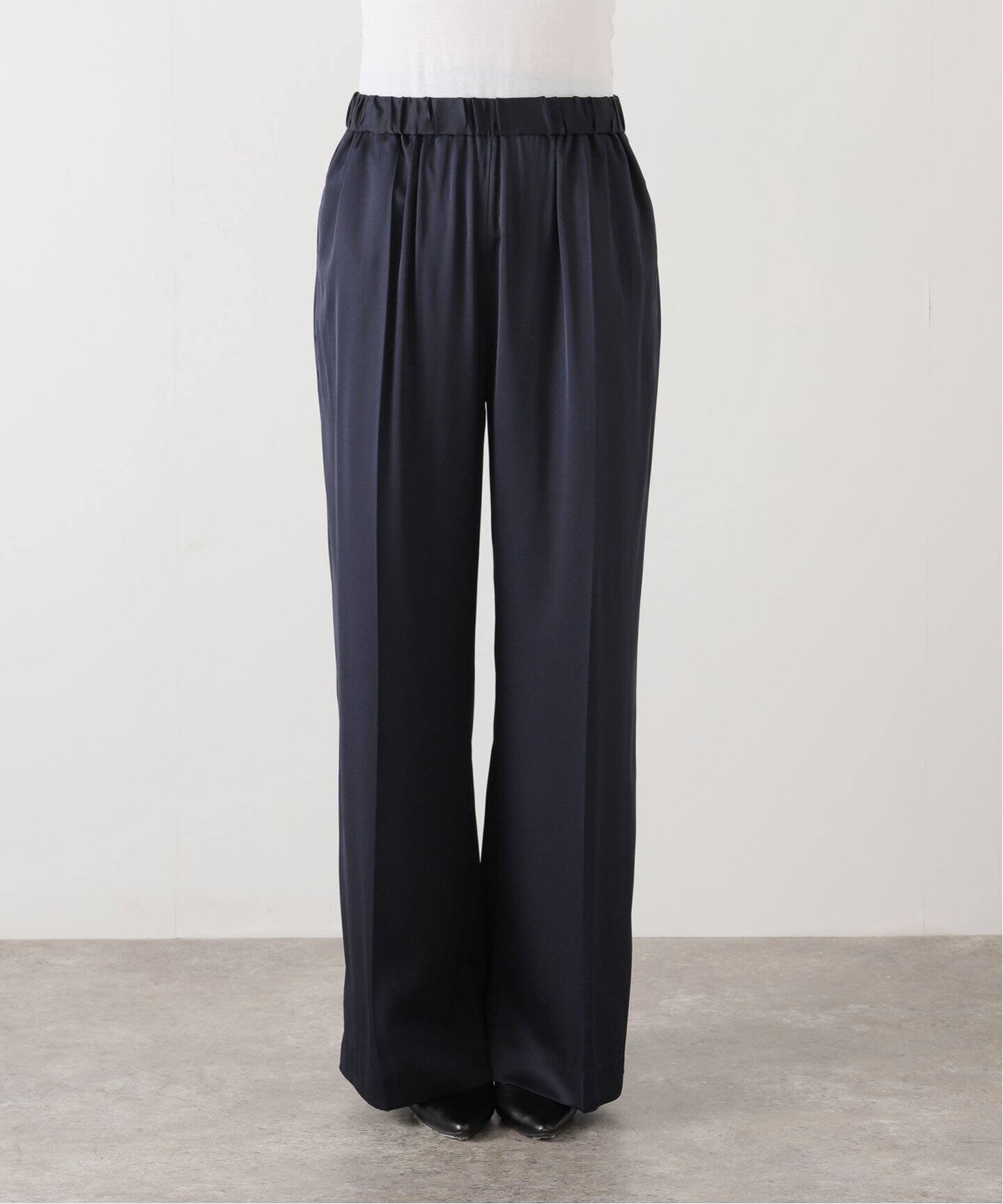 SILK SATIN EASY パンツ（スラックス）｜MUSE de Deuxieme Classe