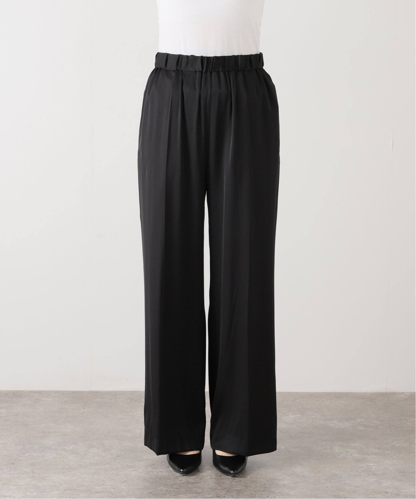 SILK SATIN EASY パンツ（その他パンツ）｜MUSE de Deuxieme