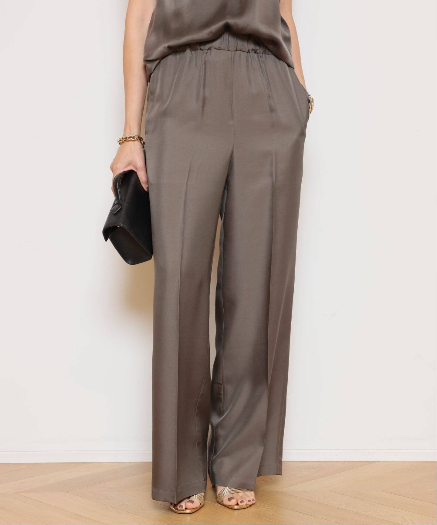 Silk Looker パンツ（その他パンツ）｜MUSE de Deuxieme Classe