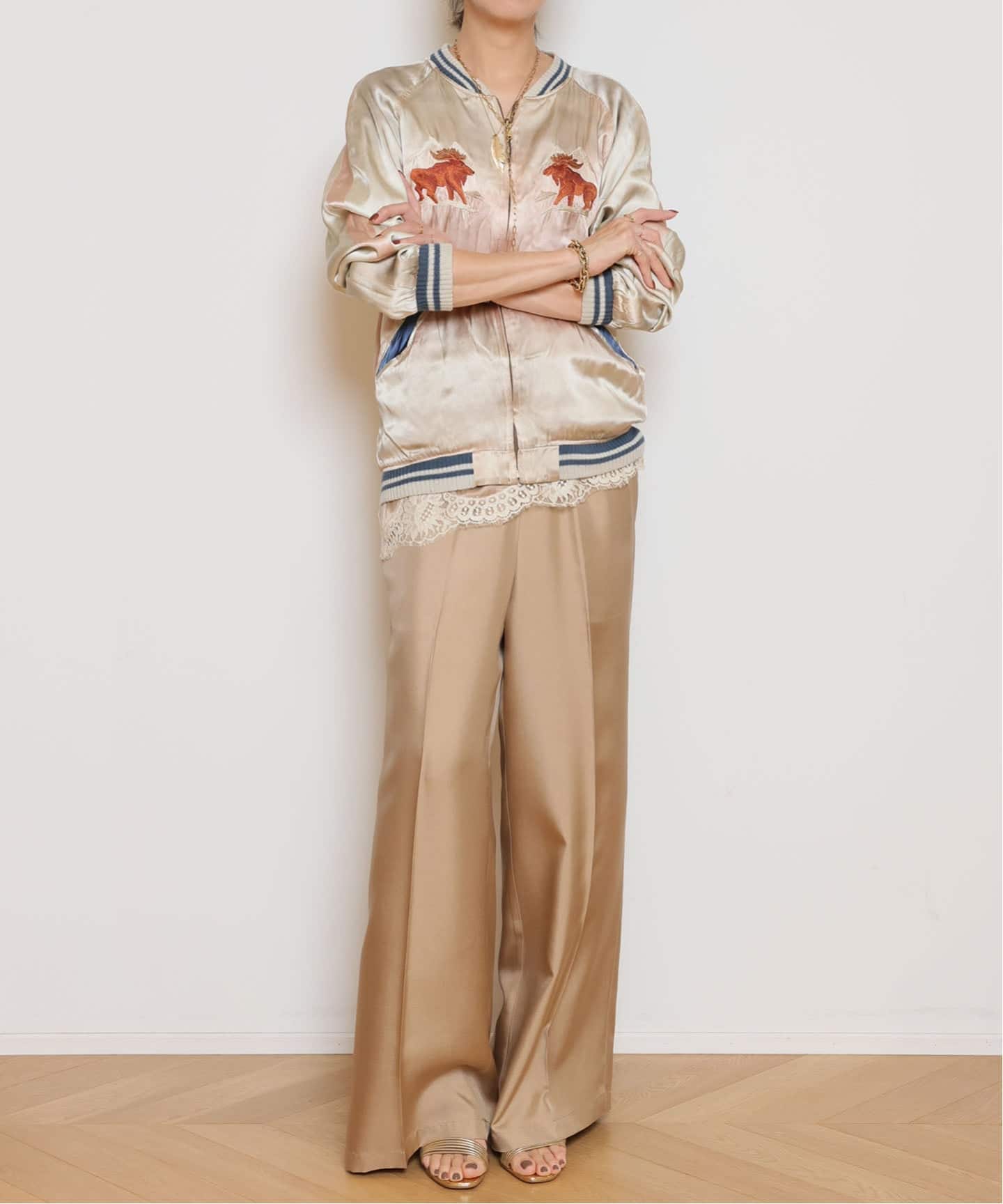 Silk Looker パンツ（その他パンツ）｜MUSE de Deuxieme Classe