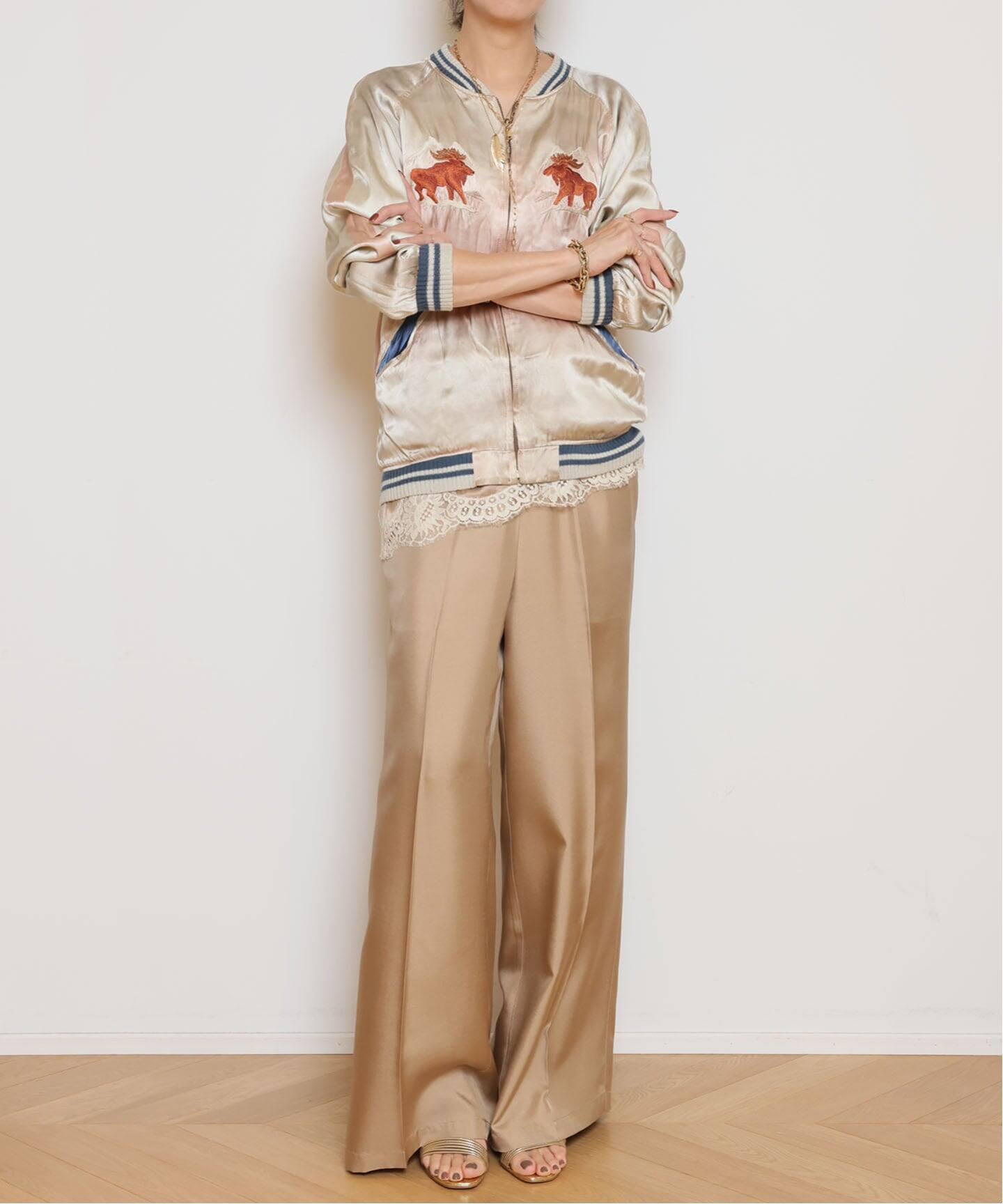 Silk Looker パンツ（その他パンツ）｜MUSE de Deuxieme Classe