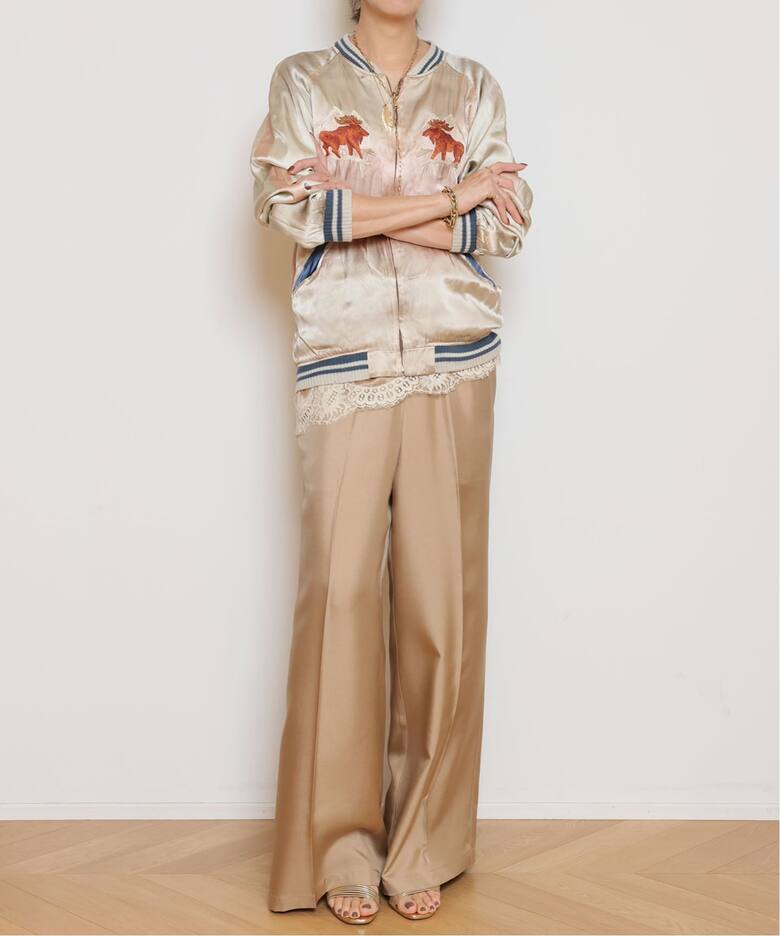 Silk Looker パンツ（その他パンツ）｜MUSE de Deuxieme Classe 