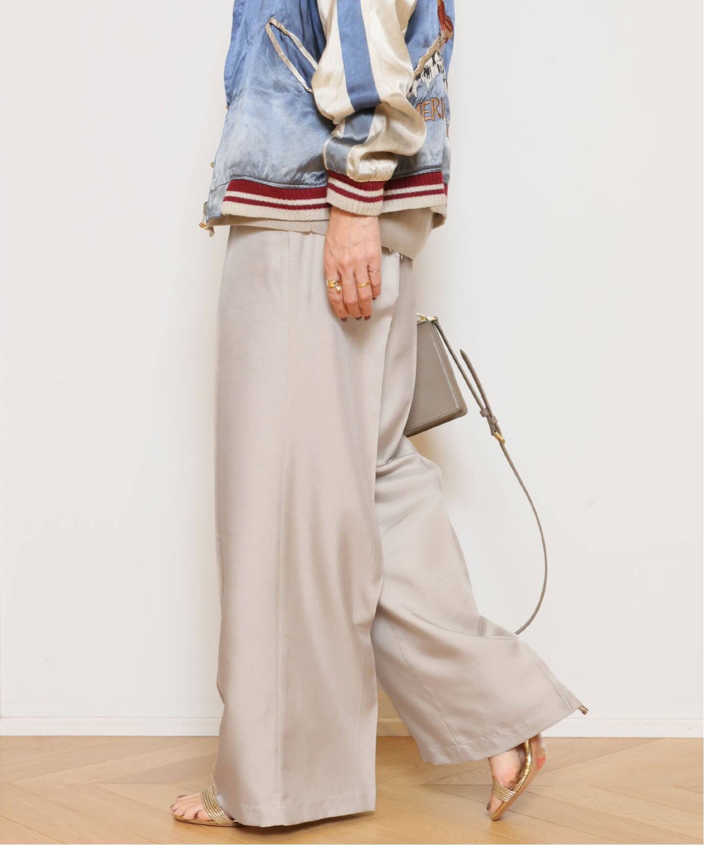 Silk Looker パンツ（その他パンツ）｜MUSE de Deuxieme Classe