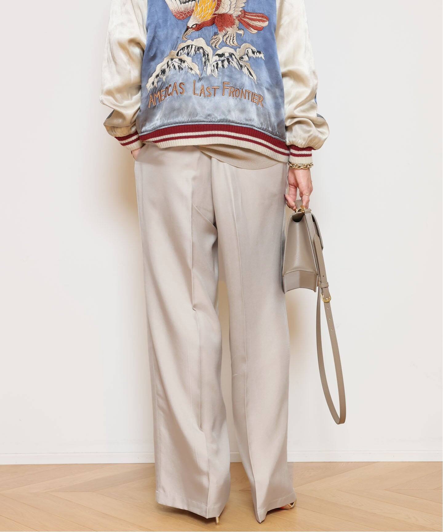 Silk Looker パンツ（その他パンツ）｜MUSE de Deuxieme Classe