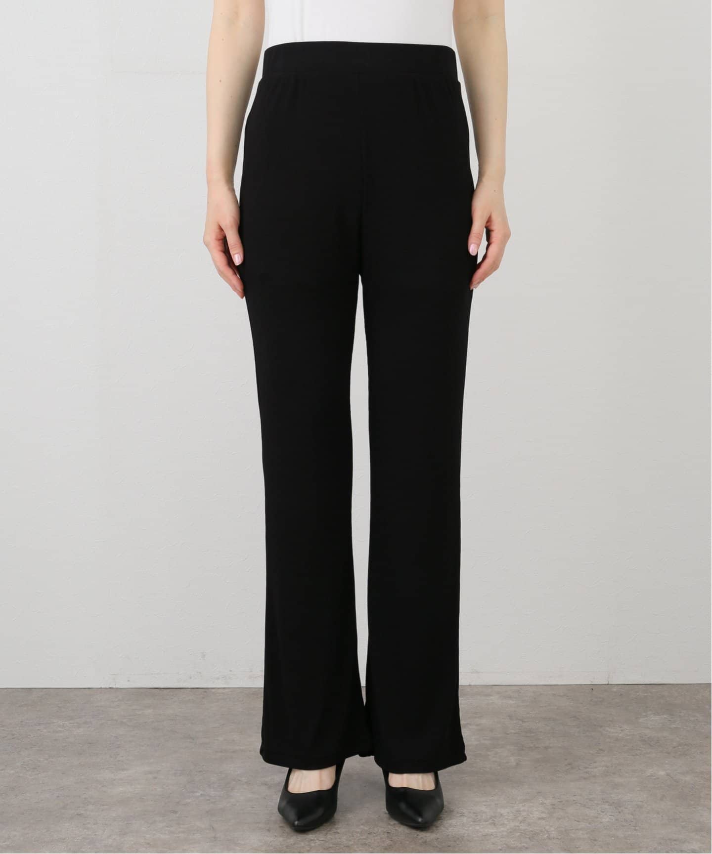 Rayon rib パンツ（レギンス・スパッツ）｜MUSE de Deuxieme
