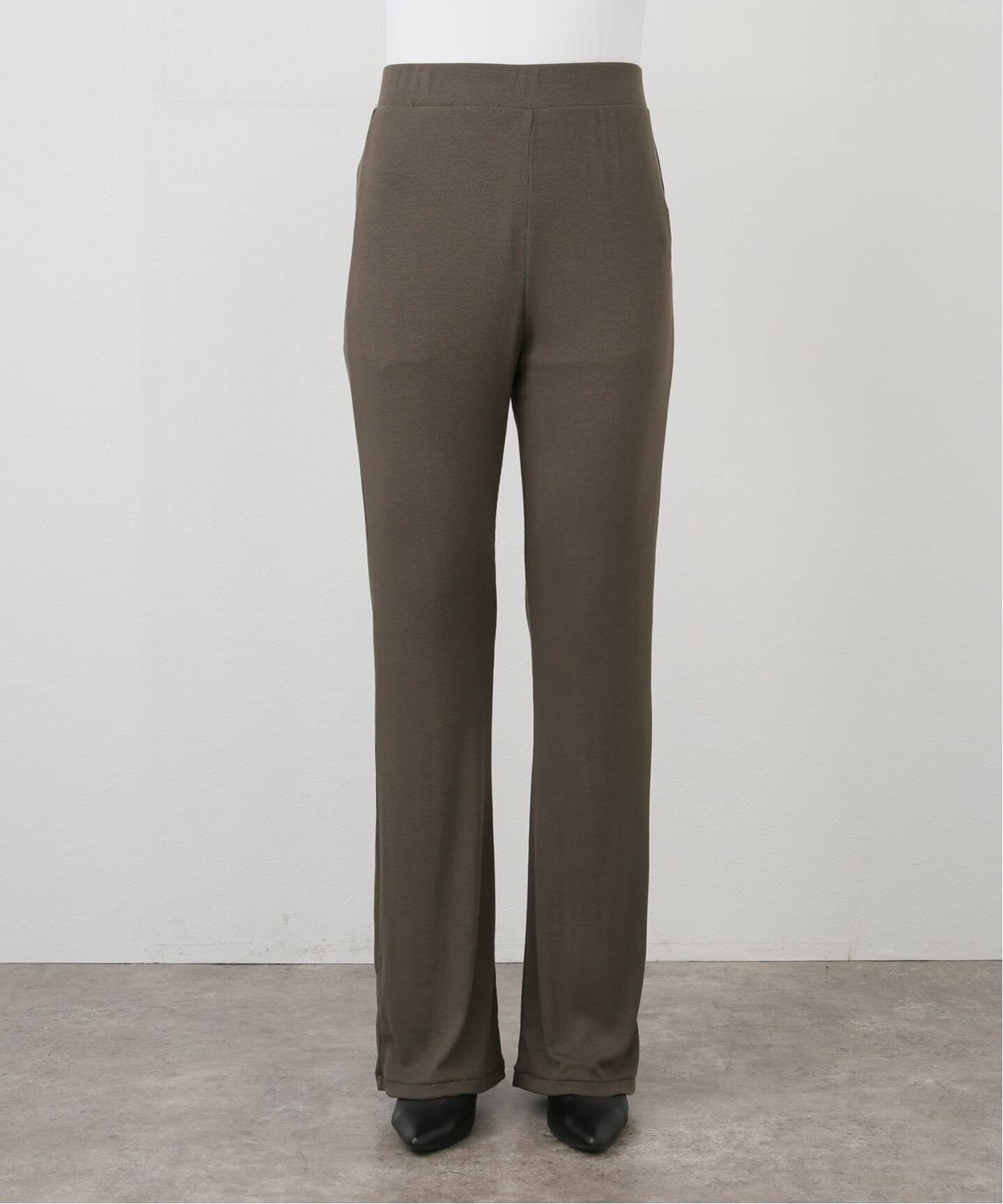 Rayon rib パンツ（その他パンツ）｜MUSE de Deuxieme Classe