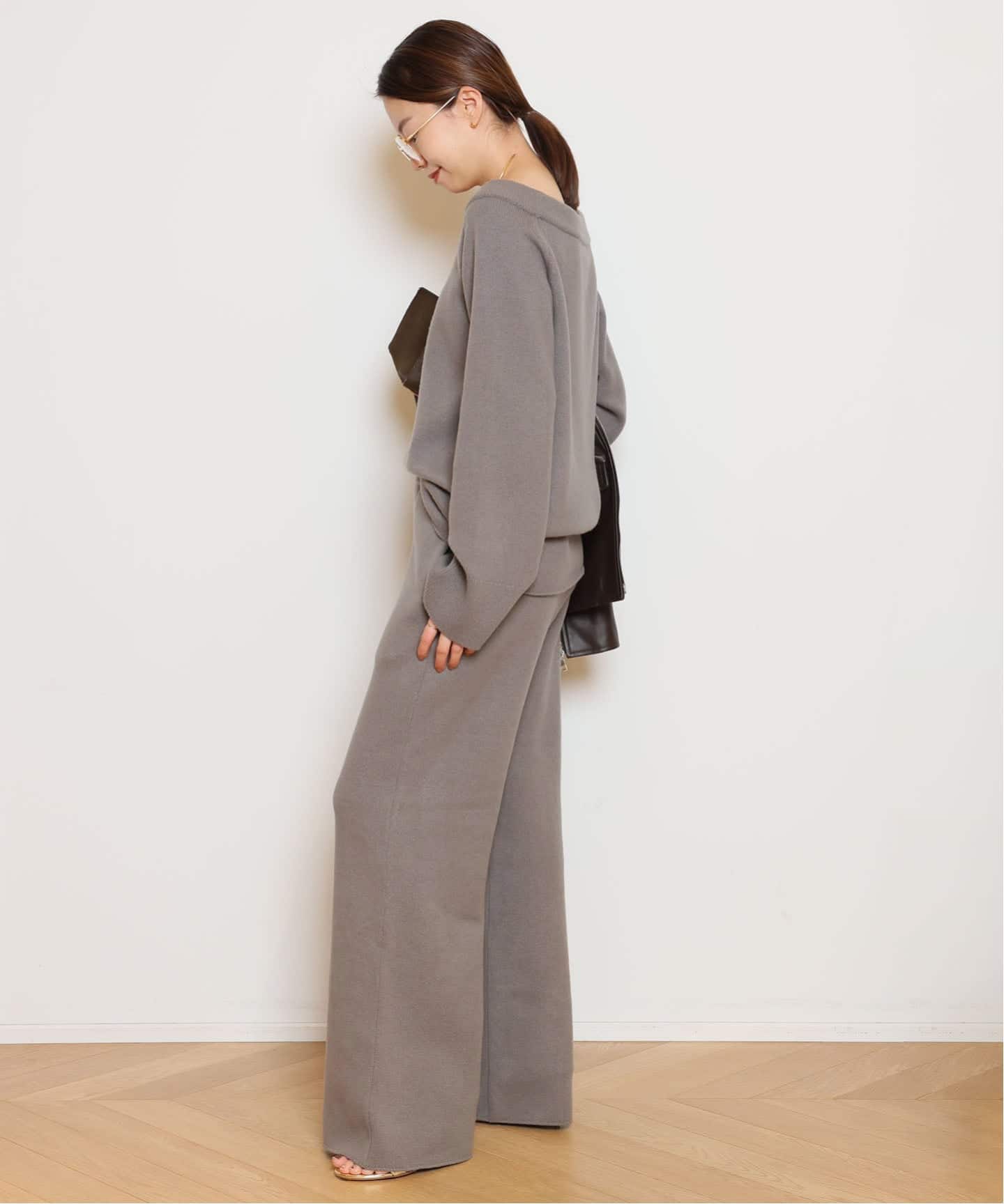 Knit パンツ（その他パンツ）｜MUSE de Deuxieme Classe（ミューズ