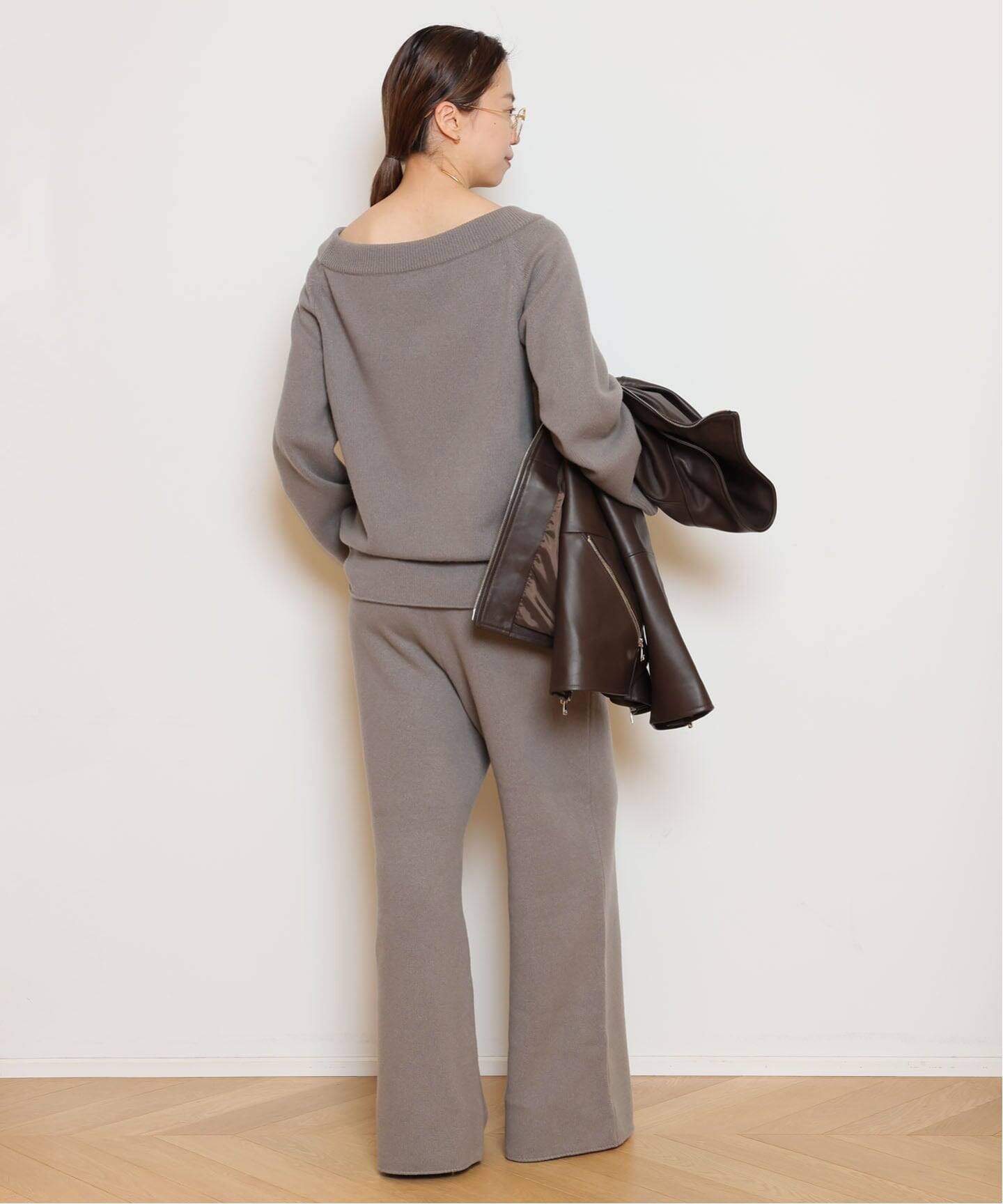 Knit パンツ（その他パンツ）｜MUSE de Deuxieme Classe（ミューズ