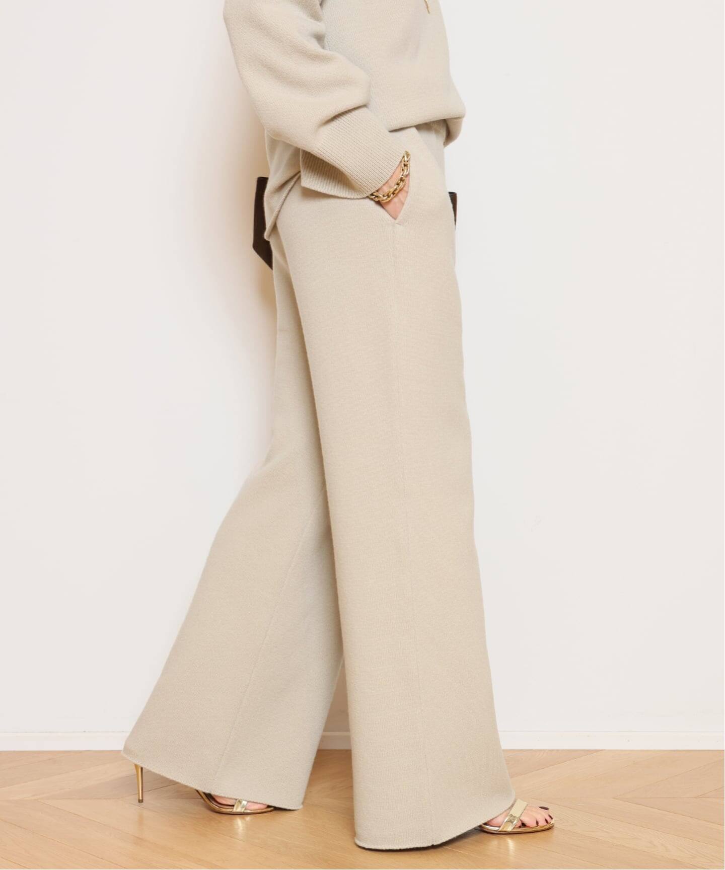 Knit パンツ（その他パンツ）｜MUSE de Deuxieme Classe（ミューズ