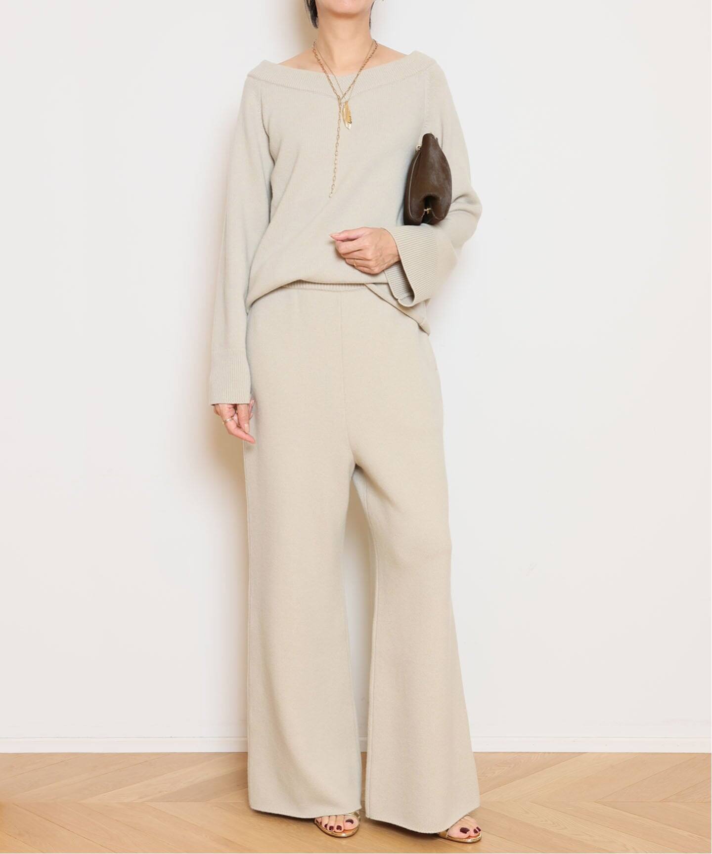 Knit パンツ（その他パンツ）｜MUSE de Deuxieme Classe（ミューズ