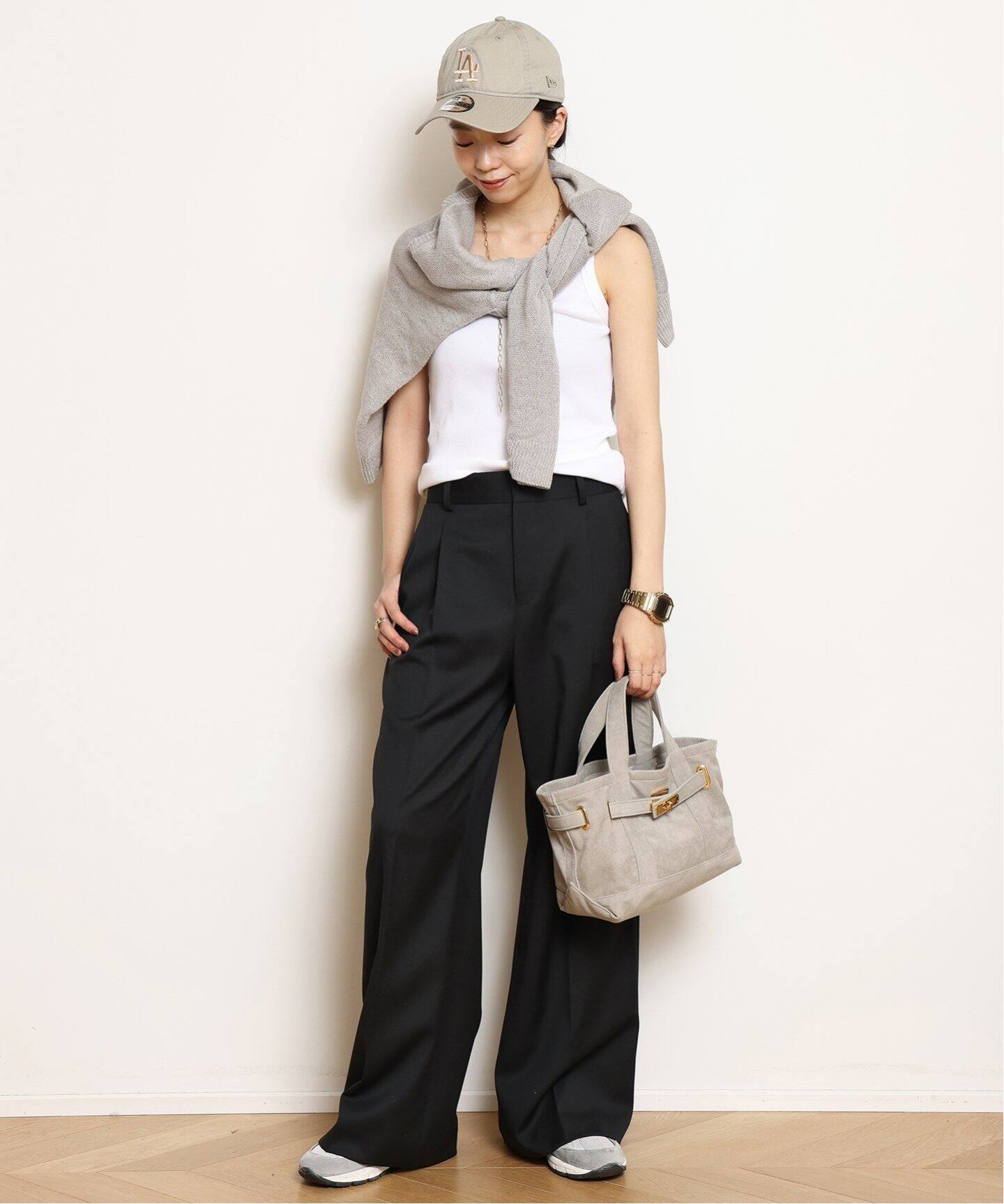 MUSE Deuxieme Classe essential tuck パンツ Essential Tuck パンツ（スラックス）｜MUSE de Deuxieme Classe