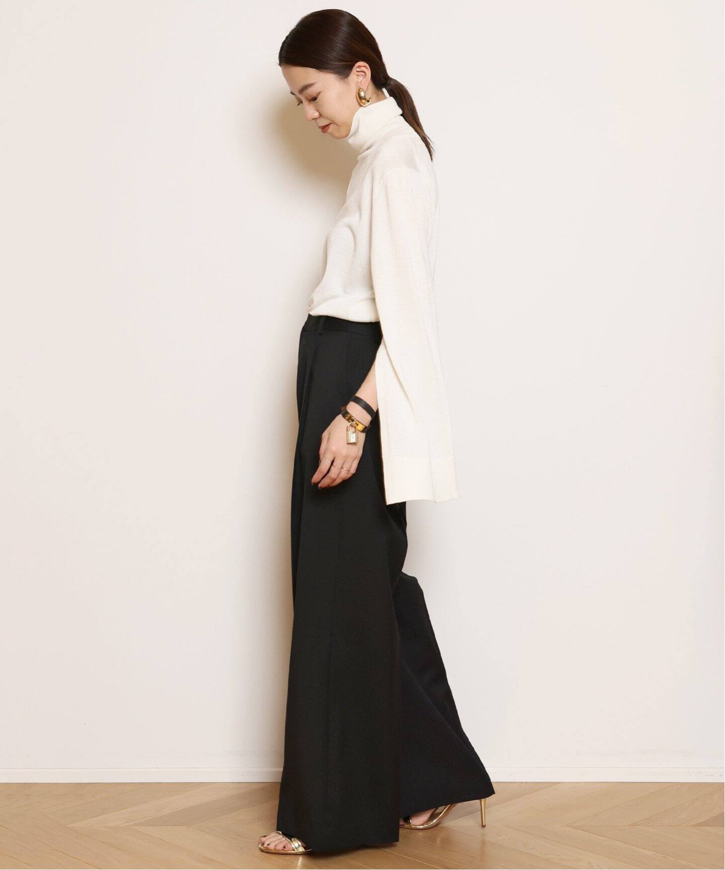 Essential Tuck パンツ（スラックス）｜MUSE de Deuxieme Classe
