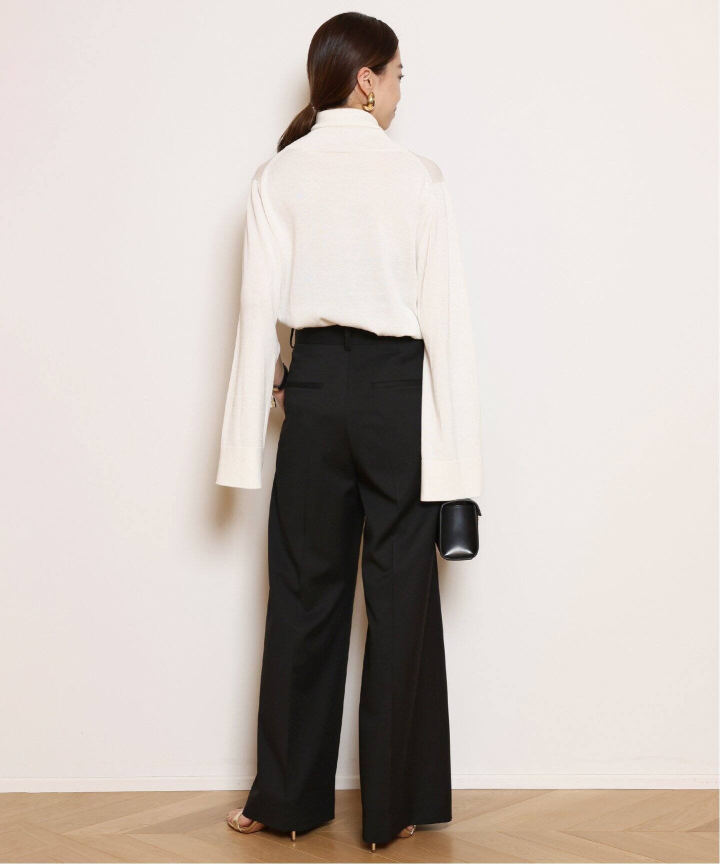 Essential Tuck パンツ（スラックス）｜MUSE de Deuxieme Classe