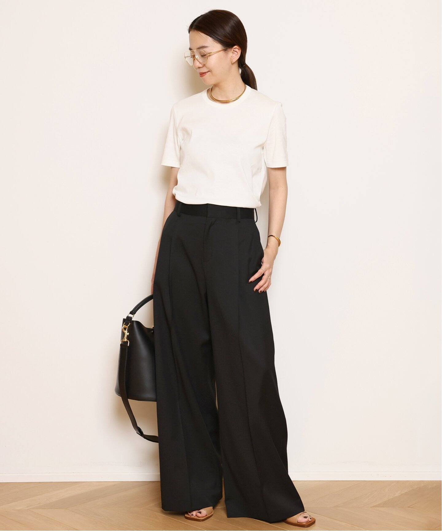 MUSE Deuxieme Classe essential tuck パンツ Essential Tuck パンツ（スラックス）｜MUSE de Deuxieme Classe