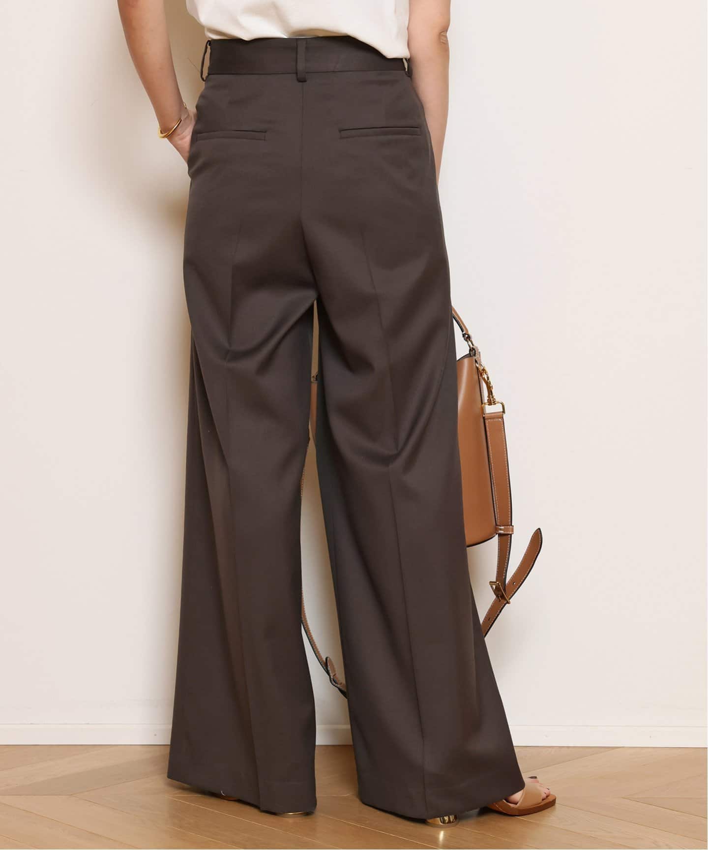 Essential Tuck パンツ（スラックス）｜MUSE de Deuxieme Classe
