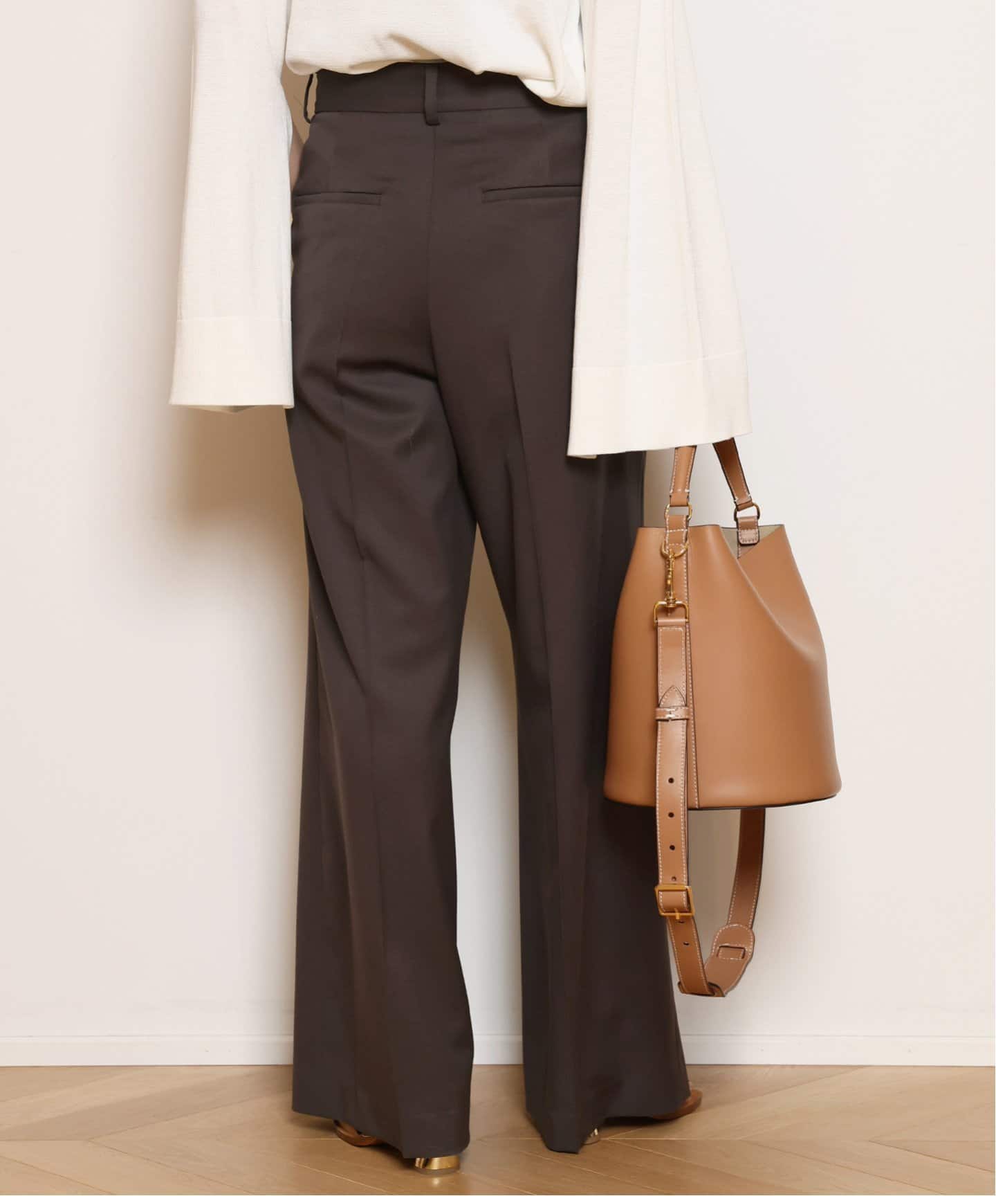 Essential Tuck パンツ（スラックス）｜MUSE de Deuxieme Classe