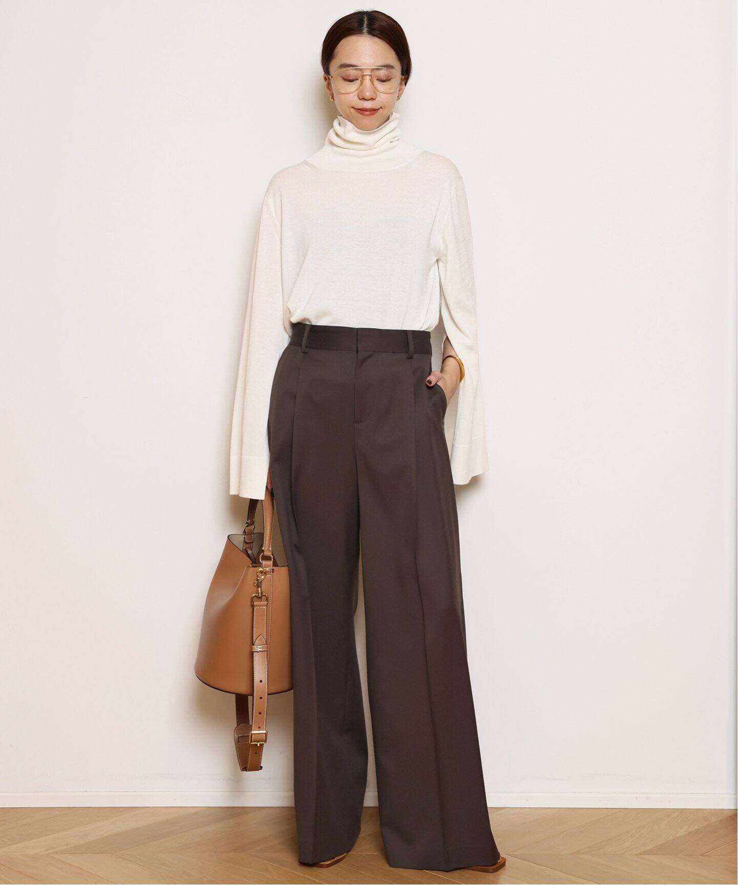 MUSE Deuxieme Classe essential tuck パンツ Essential Tuck パンツ（スラックス）｜MUSE de Deuxieme Classe