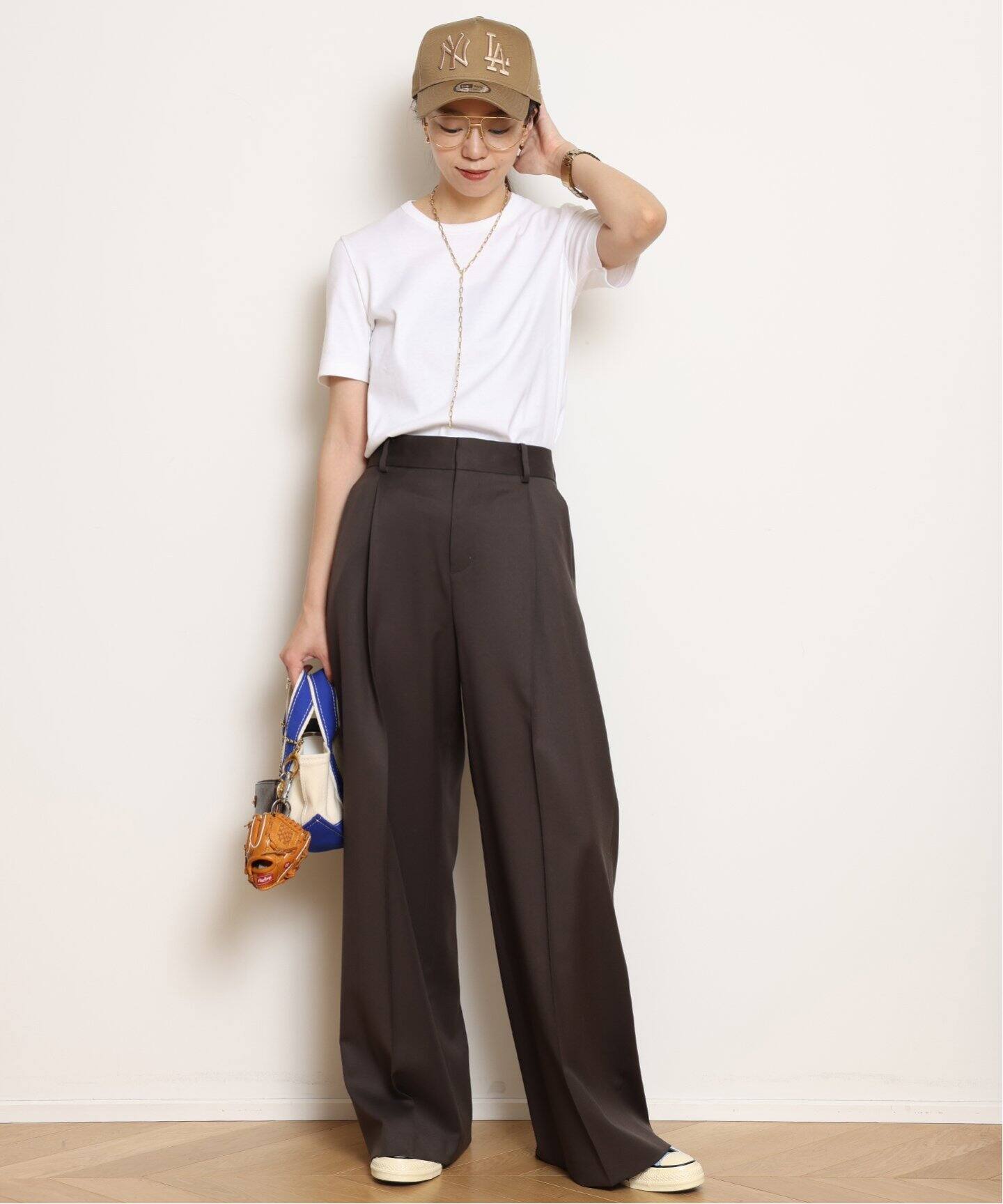 Essential Tuck パンツ（スラックス）｜MUSE de Deuxieme Classe
