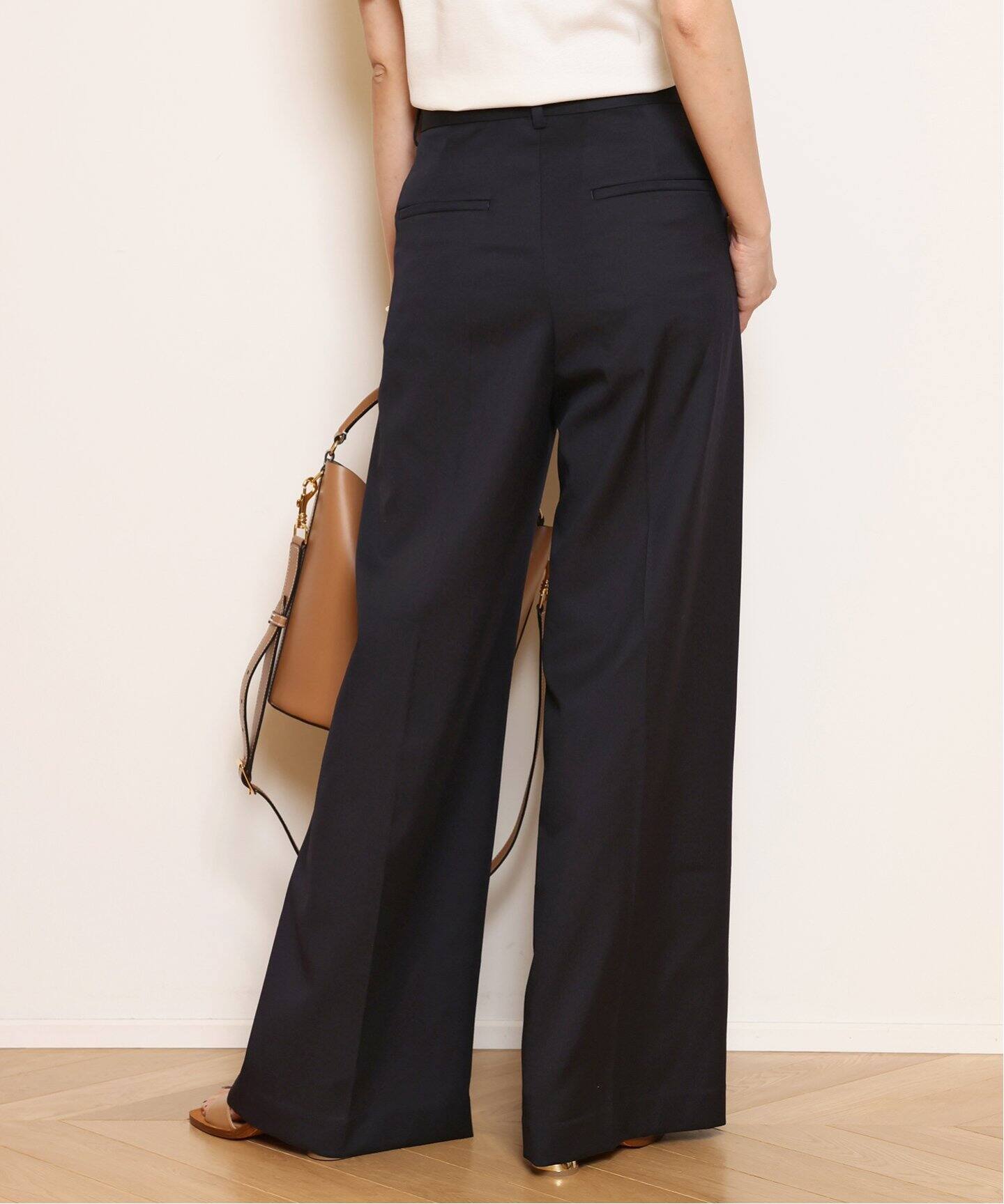 Essential Tuck パンツ（スラックス）｜MUSE de Deuxieme Classe