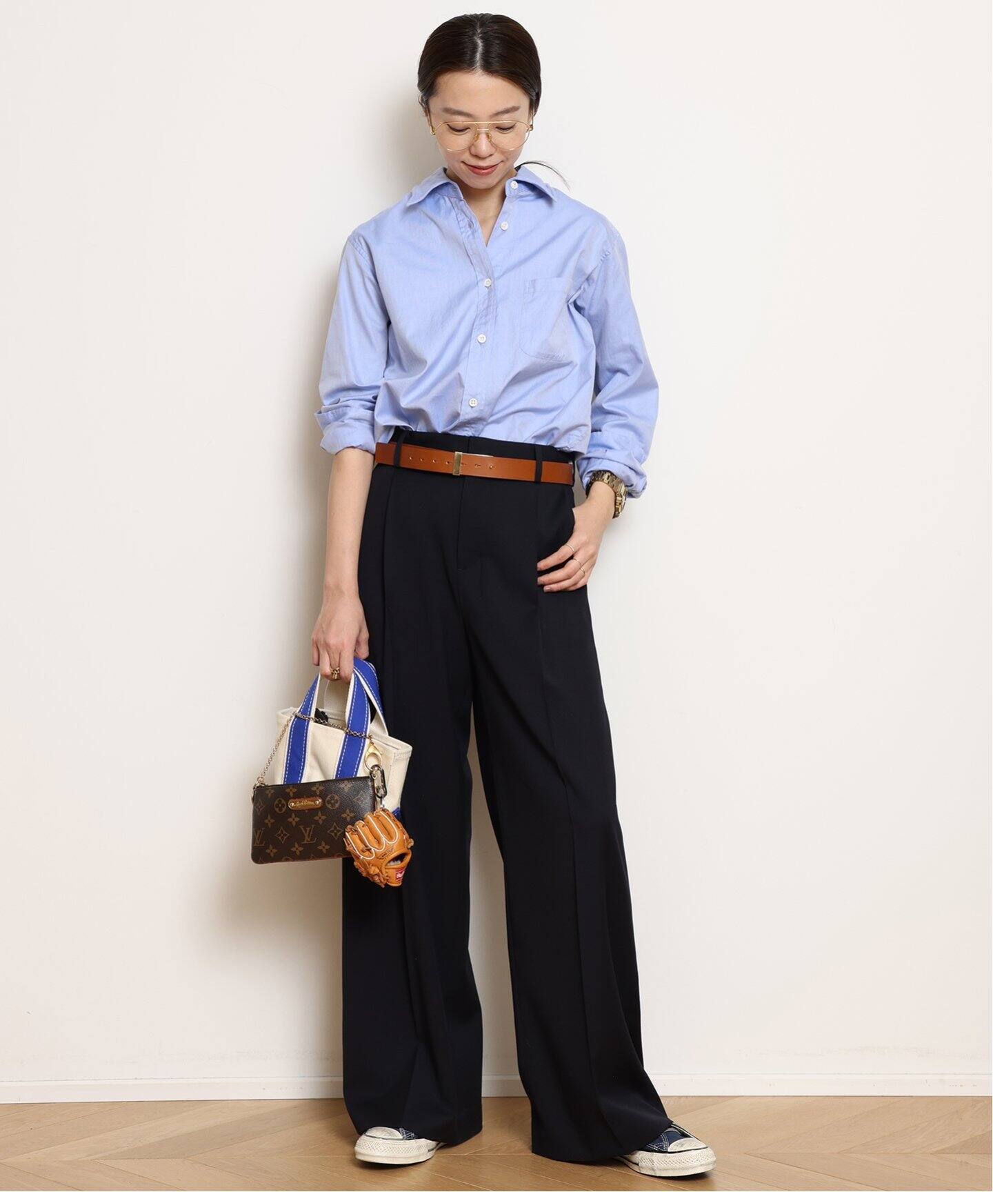 Essential Tuck パンツ（スラックス）｜MUSE de Deuxieme Classe