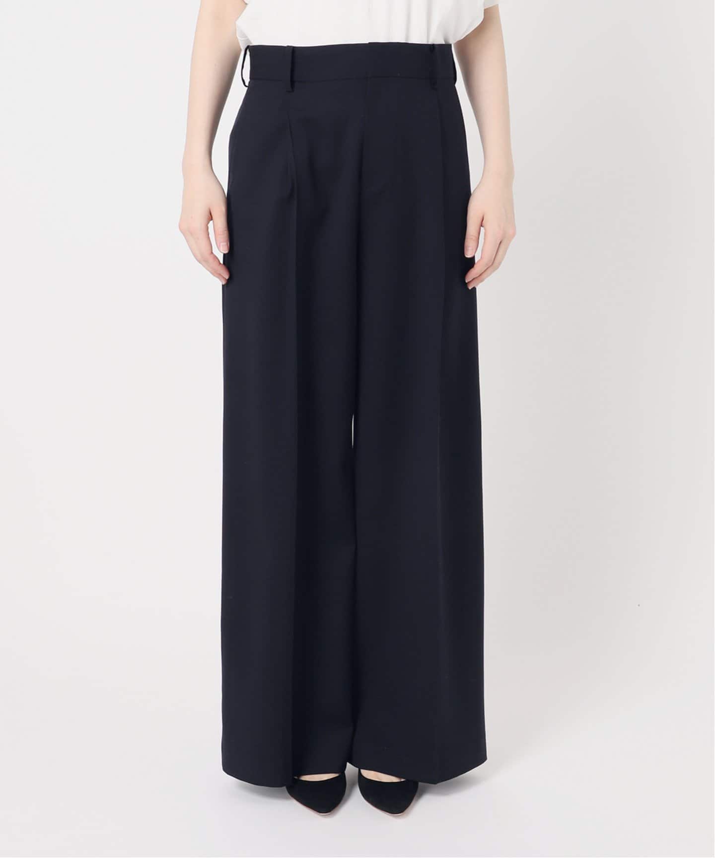 Essential Tuck パンツ（スラックス）｜MUSE de Deuxieme Classe