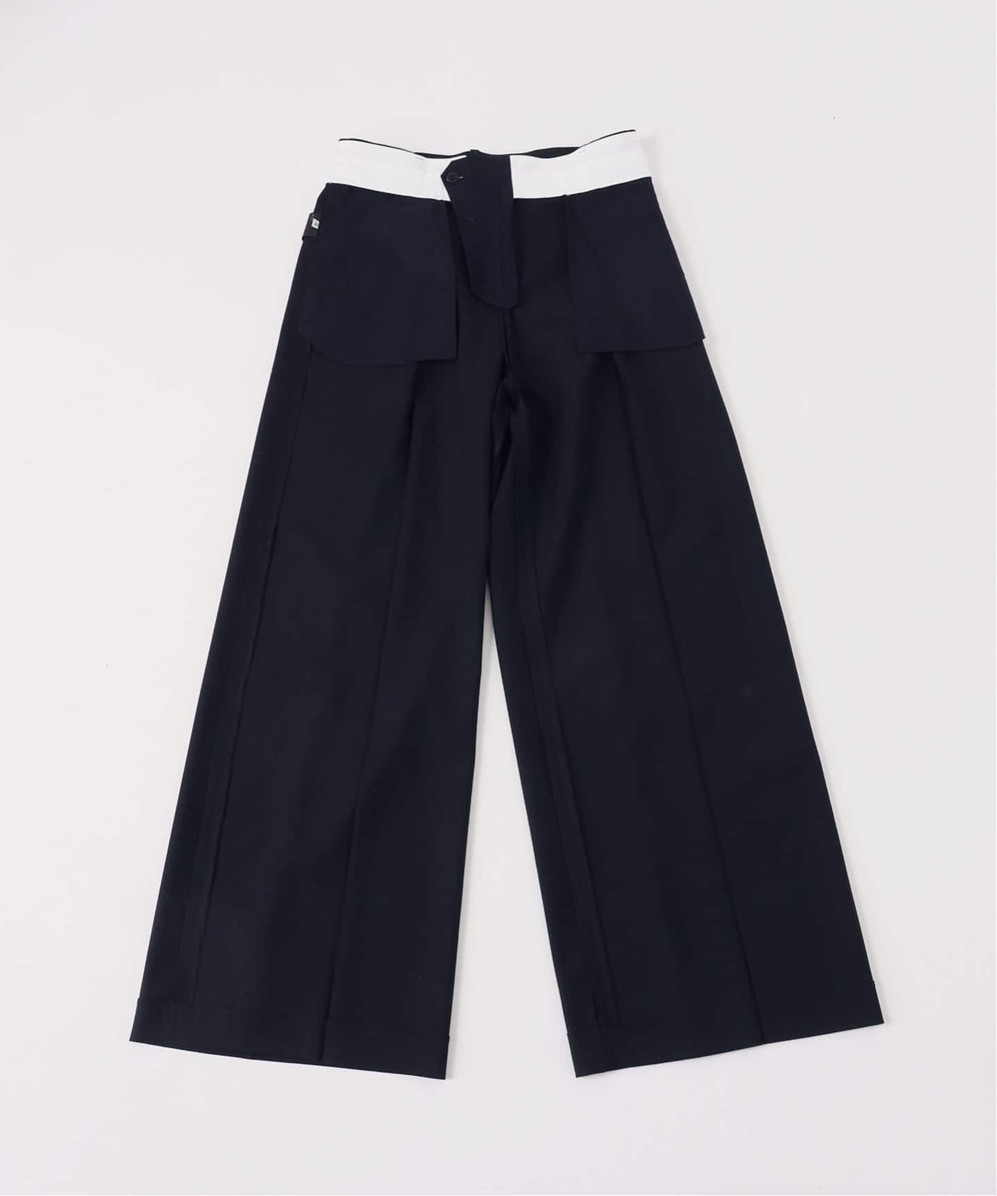 Essential Tuck パンツ（スラックス）｜MUSE de Deuxieme Classe