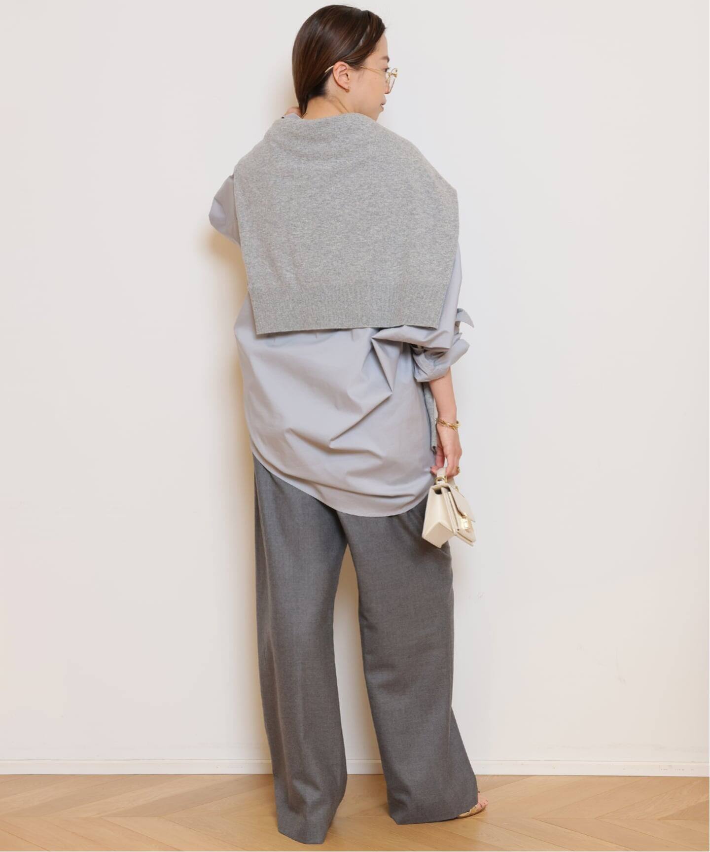 Easy Wide パンツ (フラノ)（スラックス）｜MUSE de Deuxieme Classe